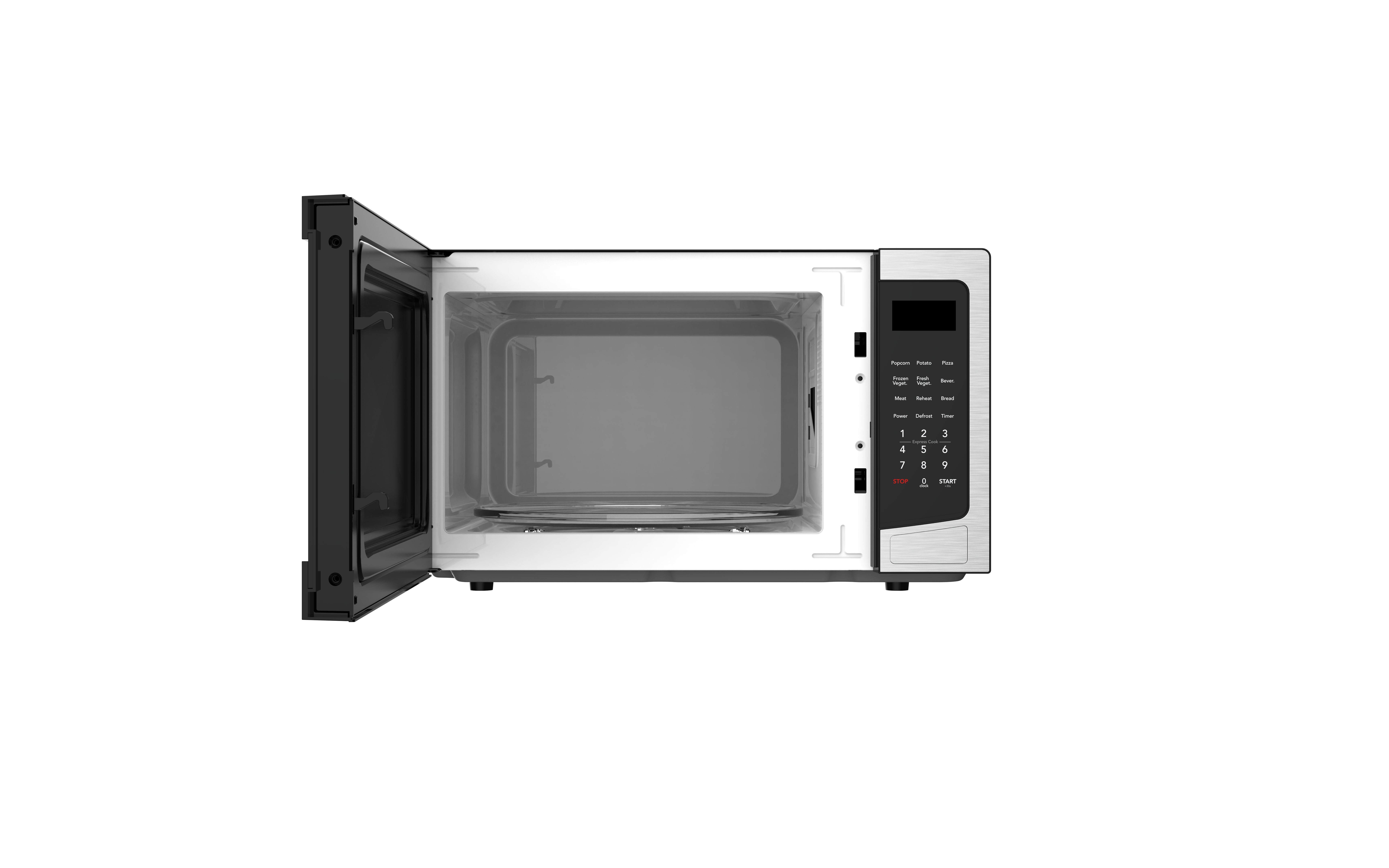 Frigidaire, 1.1 Cu. Ft. Countertop Microwave Oven, EMW1134, Stainless Steel - Image 3