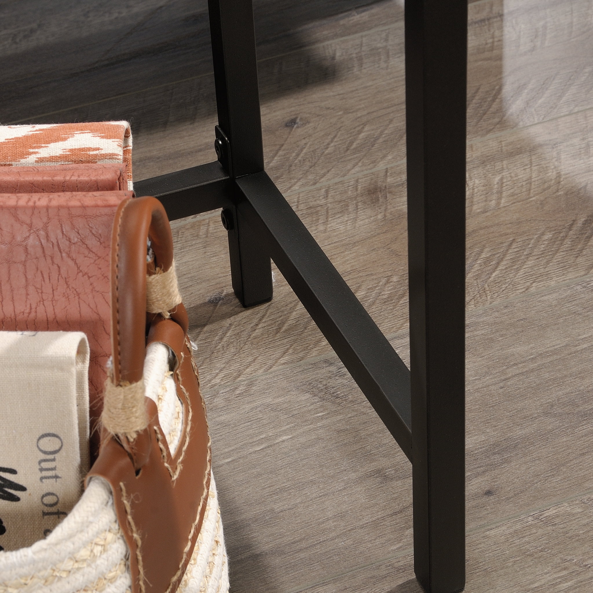 Sauder Curiod Sofa Table, Sindoori Mango Finish - Image 2