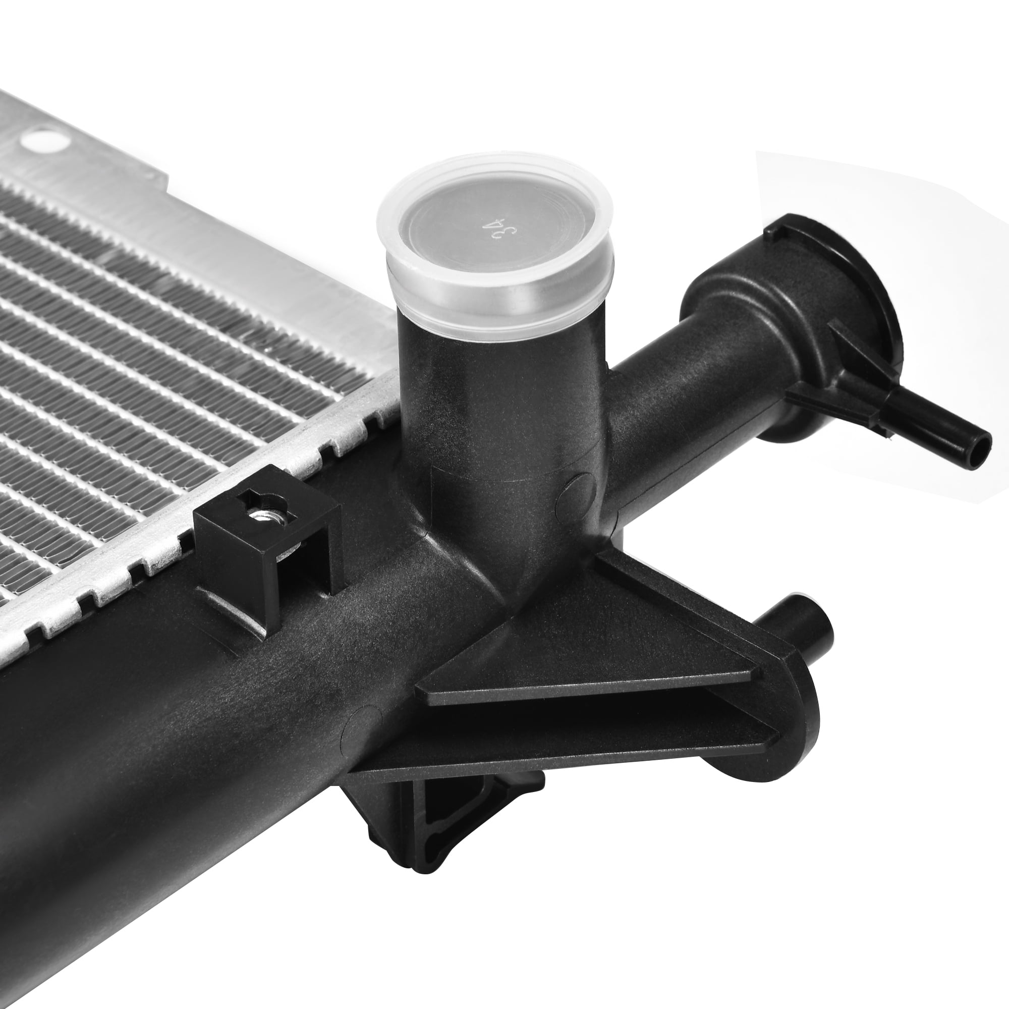 Ledkingdomus Radiator For 10-18 Hyundai Santa Fe / Sport 11-15 Kia Sorento 2.4L 3.3L 3.5L - Image 4