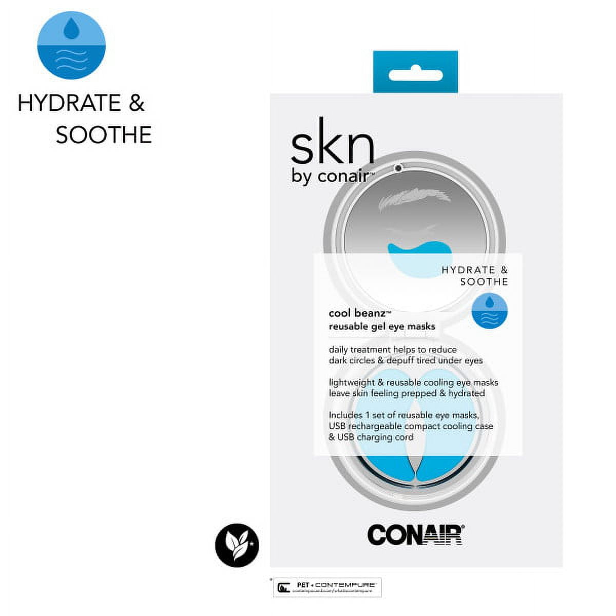 SKN by Conair Cool Beanz Reusable Under Eye Patches, Rechargeable - Image 3