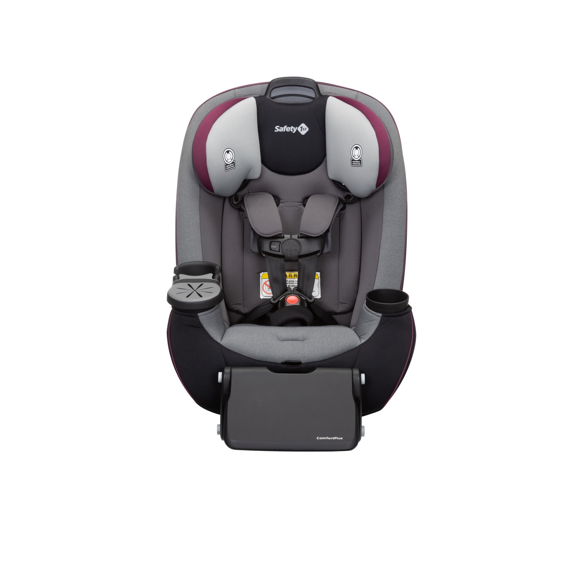 Safety 1ˢᵗ Grow and Go™ Extend 'n Ride LX All-in-One Convertible Car Seat, Winehouse, Infant & Toddler, Unisex - Image 48