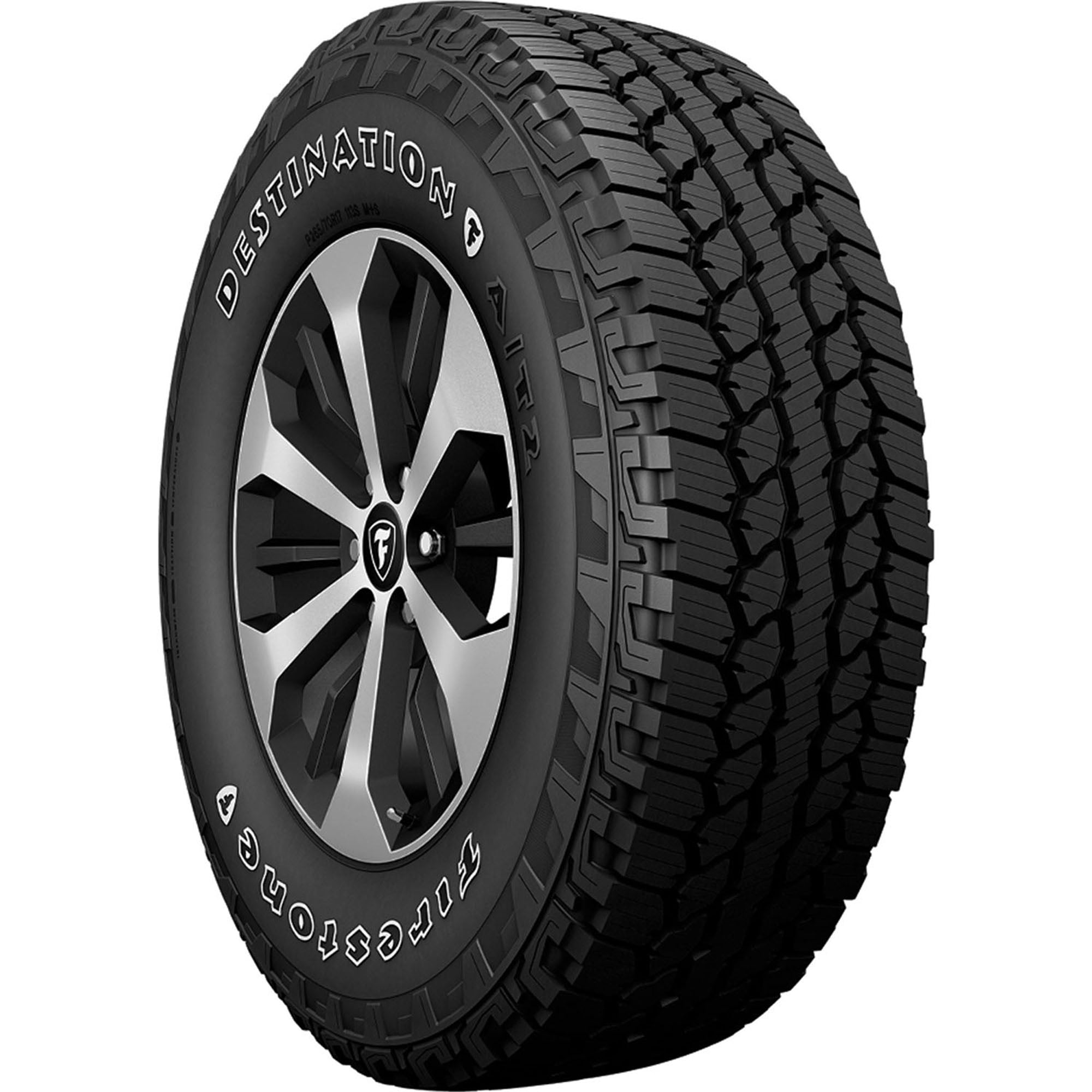 Firestone Destination A/T2 All Terrain 225/65R17 102H Passenger Tire - Image 3