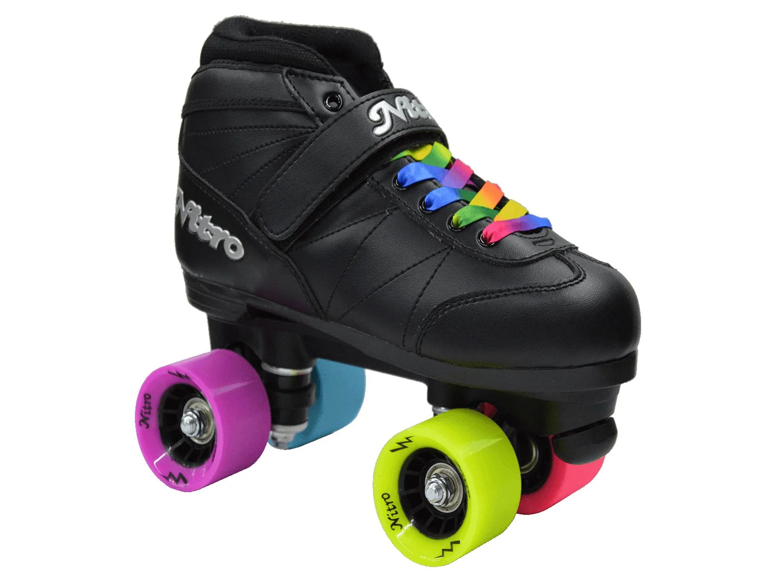 Epic Skates Rainbow Nitro Quad Speed Skates - Image 2