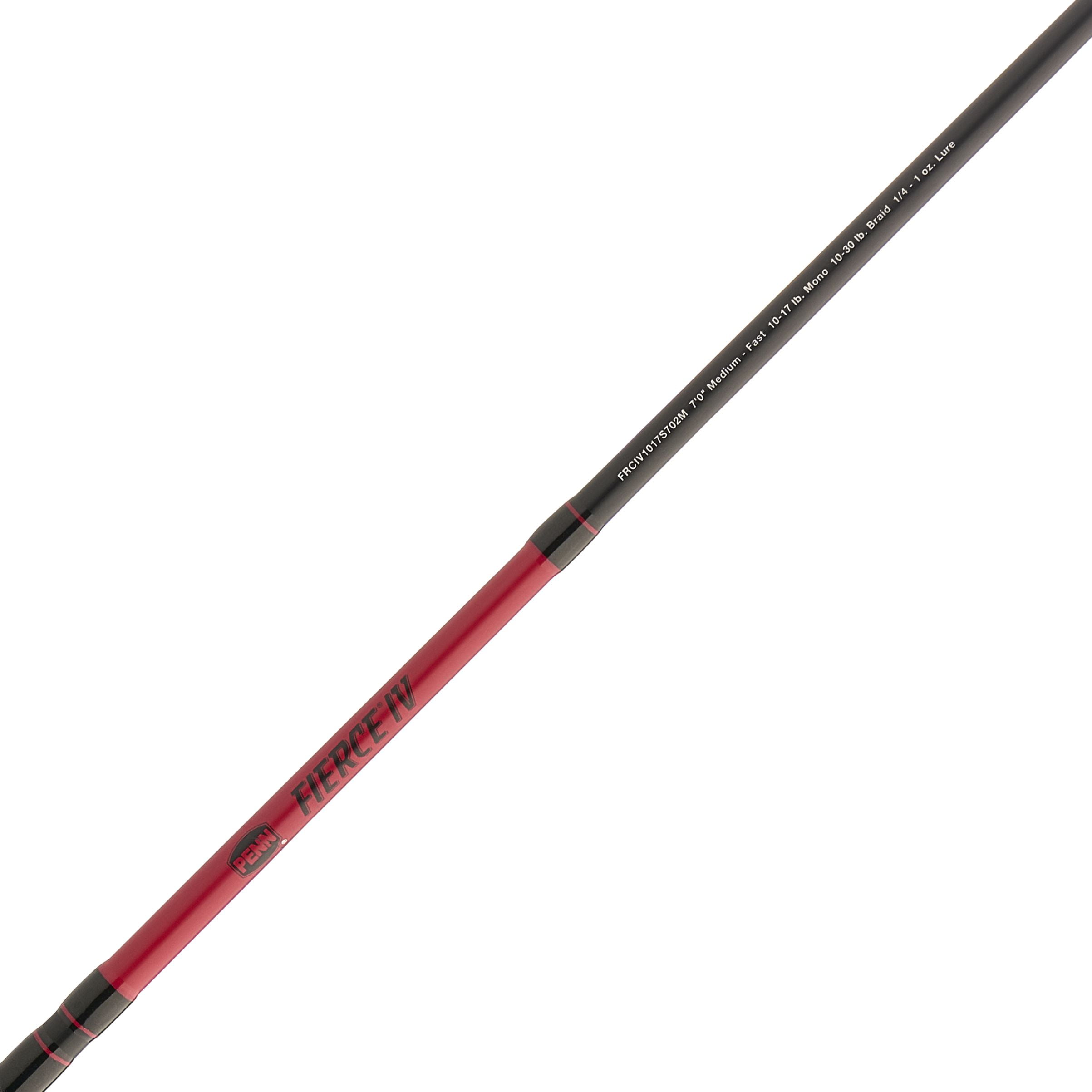 PENN Fierce IV Combo, 7' Medium Fishing Rod, 4000 Size Reel - Image 10