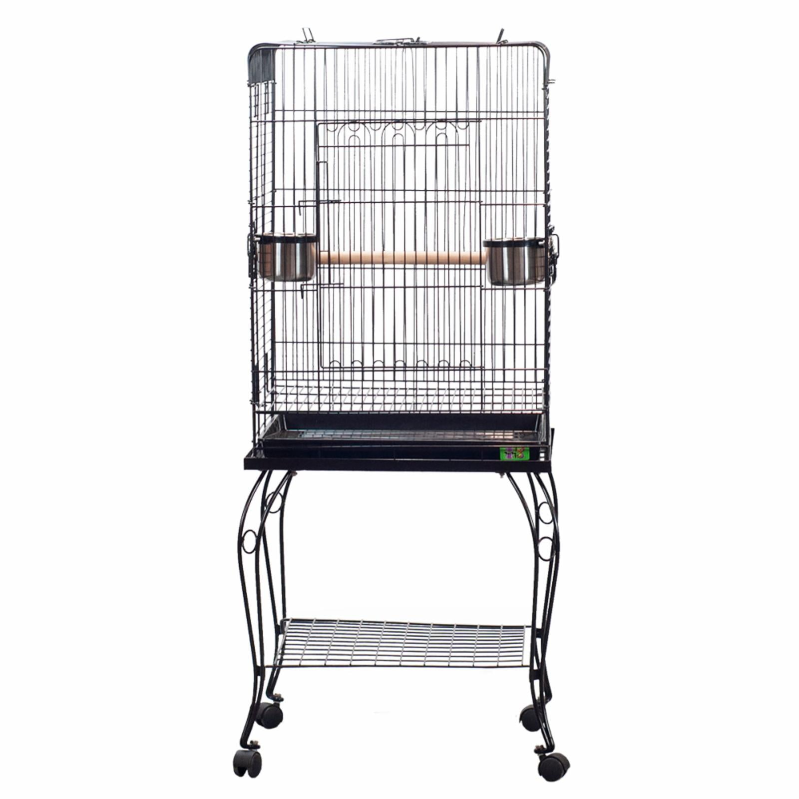 600H Black Economy Play Top Bird Cage, by A&E Cage Company - Image 2