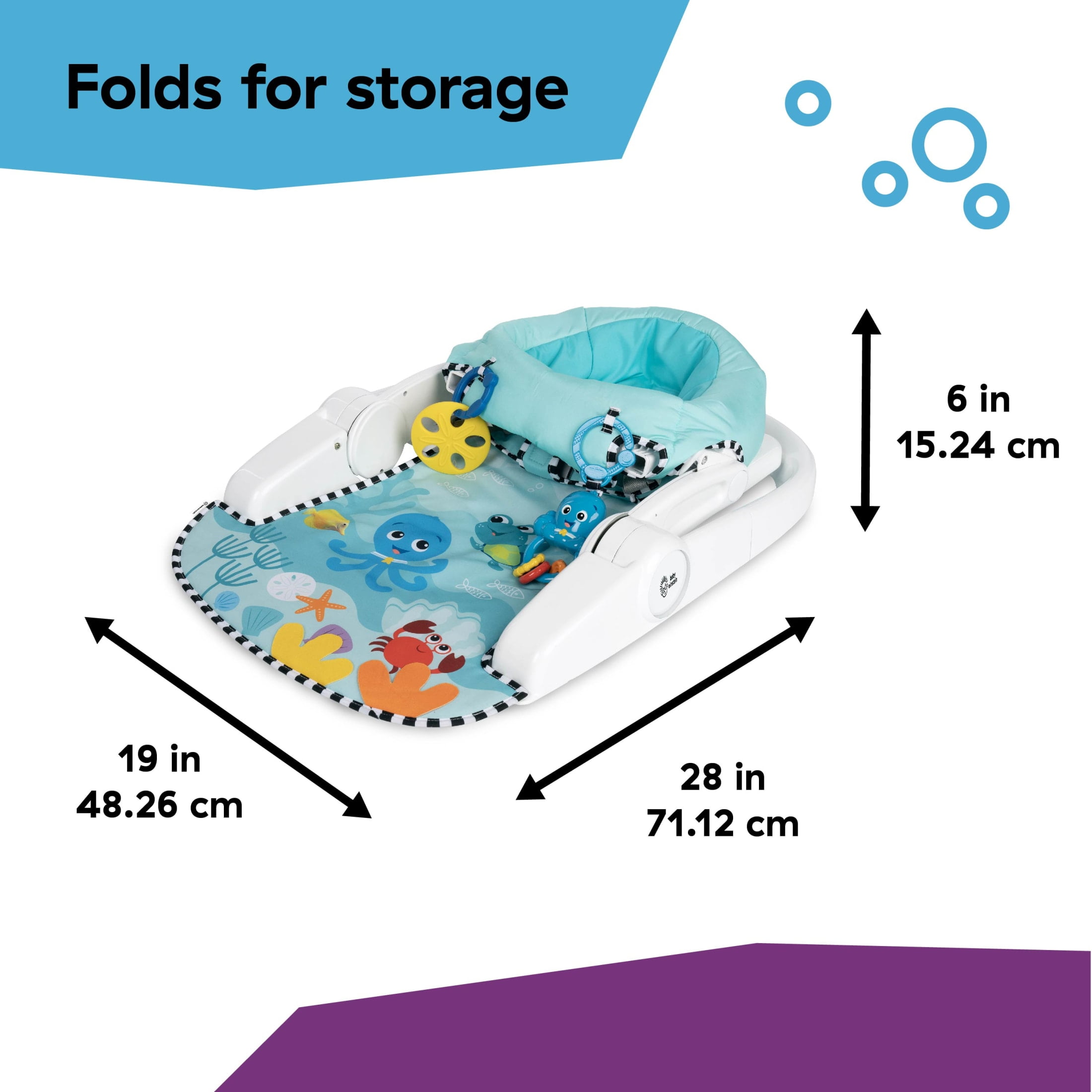 Sea of Support 2-in-1 Sit Up Floor Seat, Ages 4+ Months - Image 10