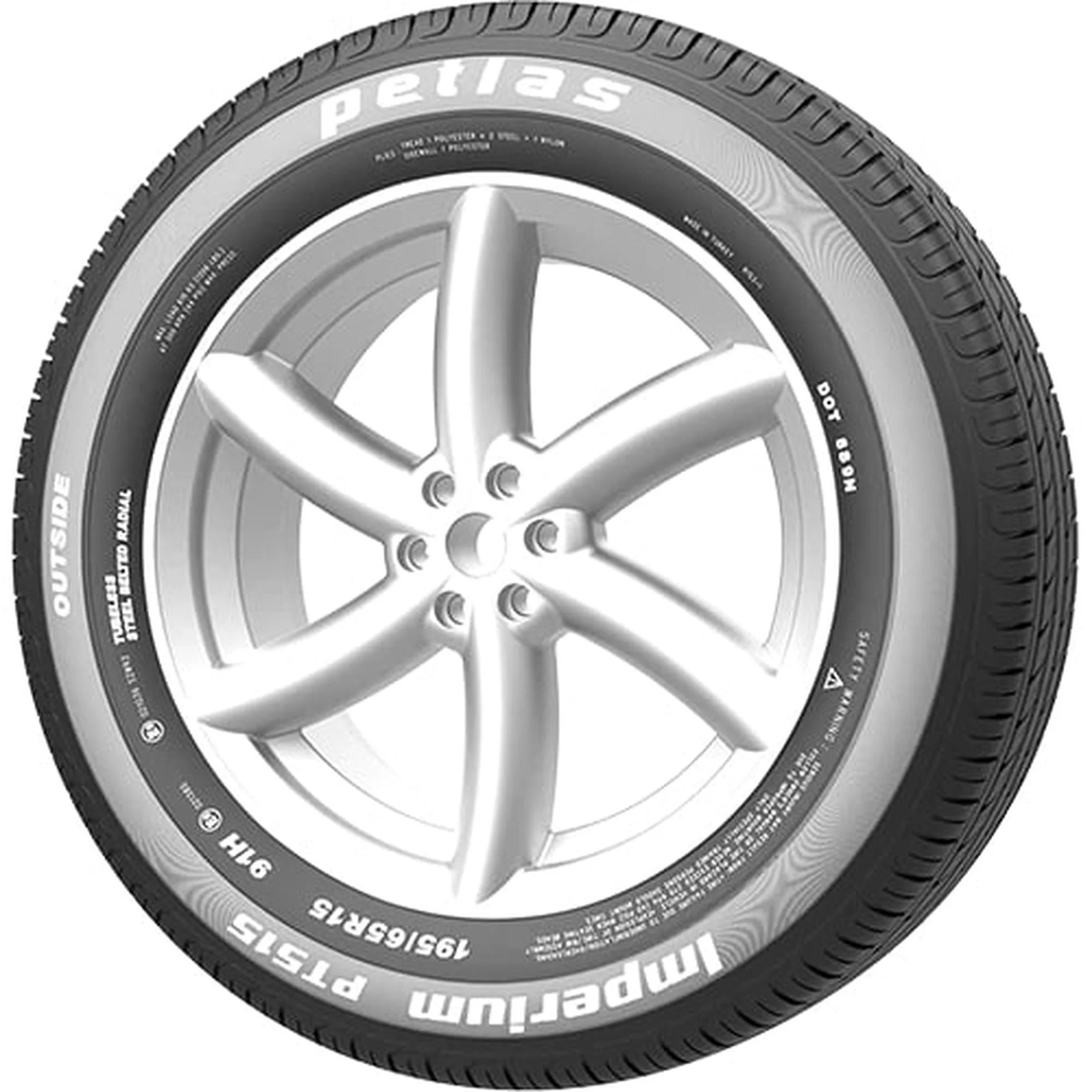Petlas Imperium PT515 UHP Summer 185/65R14 86H Passenger Tire - Image 4