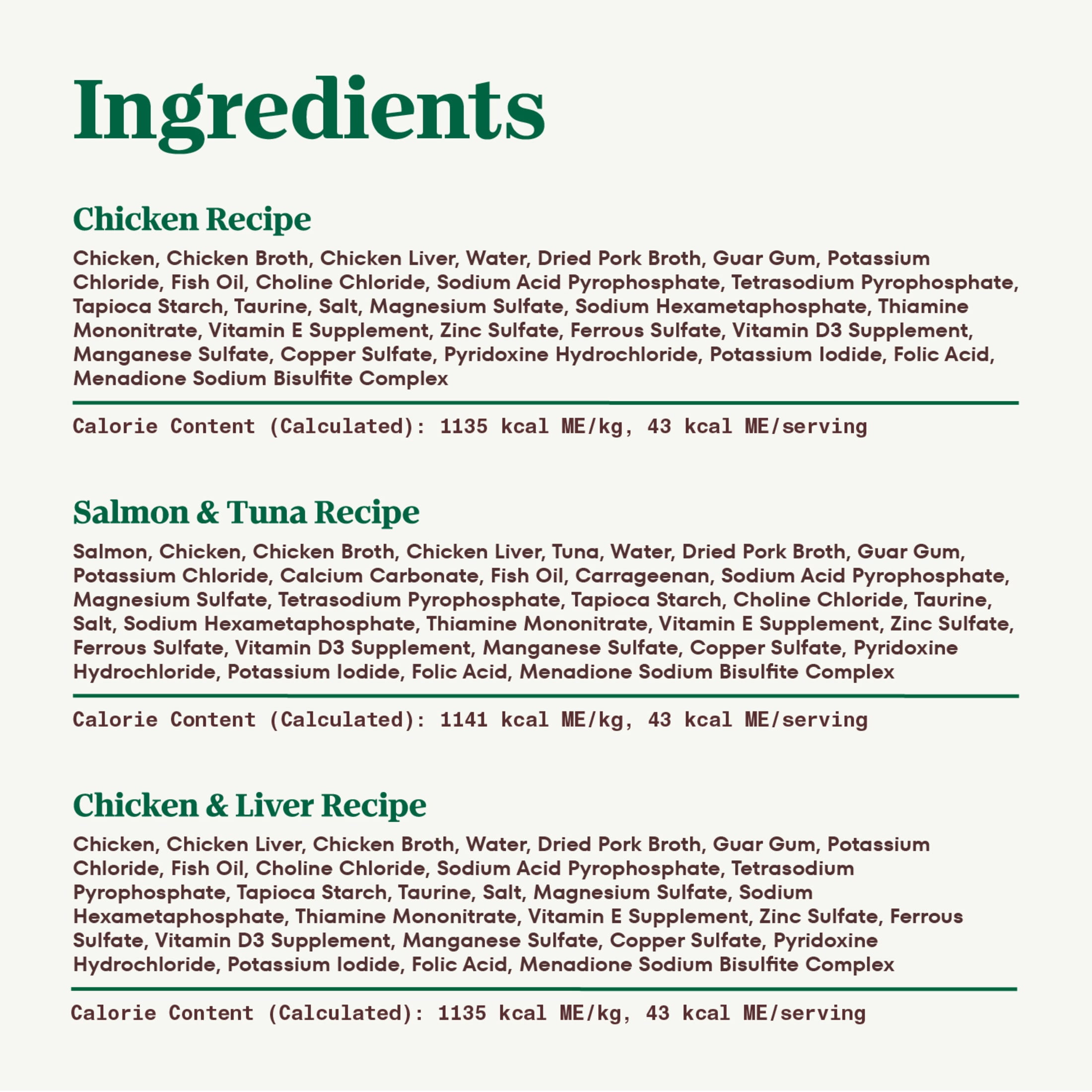 Nutro Wet Cat Food Pate MultiPack: Salmon & Tuna; Chicken & Liver and Chicken; (24) 2.64 oz. Trays - Image 3