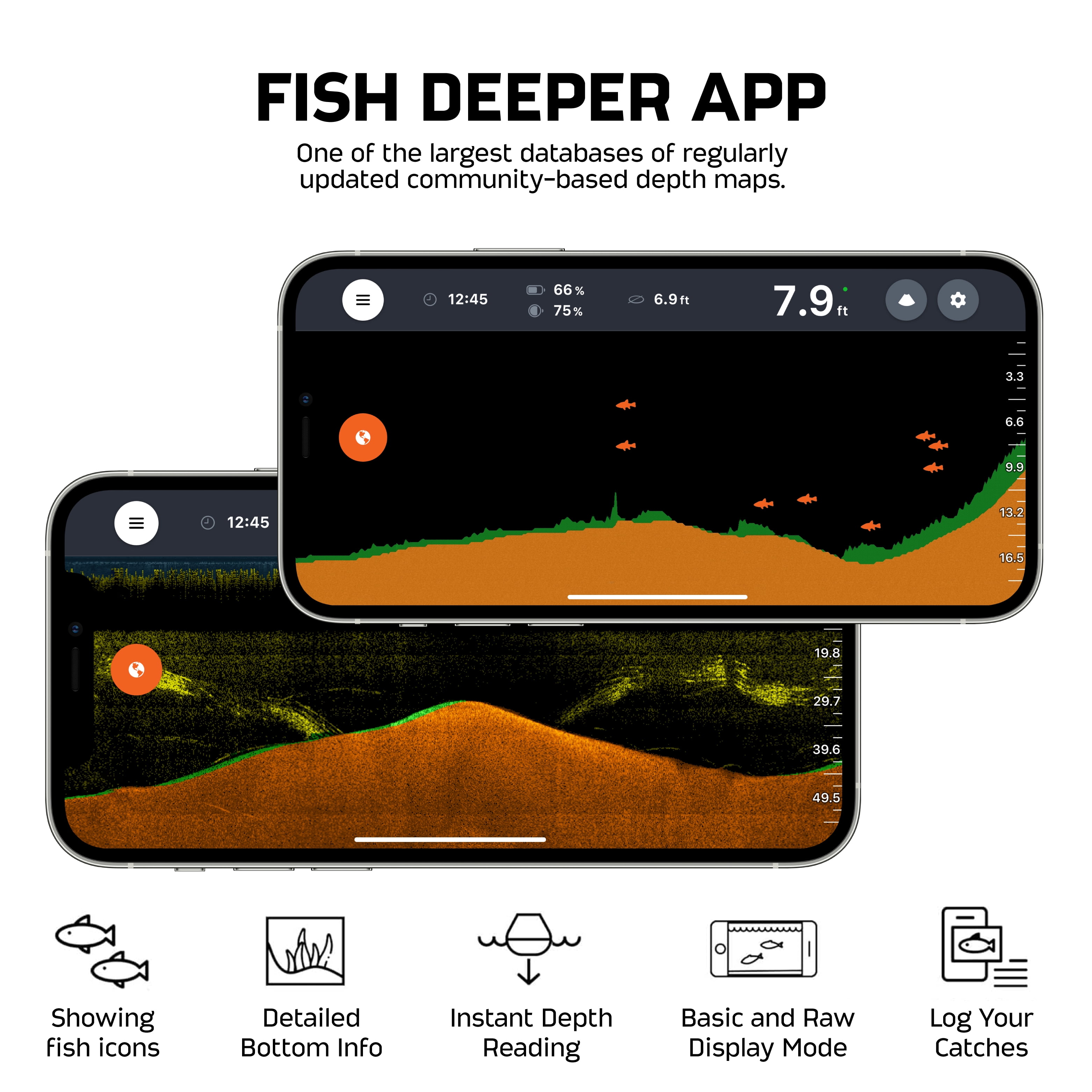 Deeper START Smart Fish Finder - Portable Fish Finder and Depth Finder For Recreational Fishing From Dock, Shore Or Bank | Castable Deeper Fish Finder with FREE User Friendly App | Phone Compatible… - Image 2