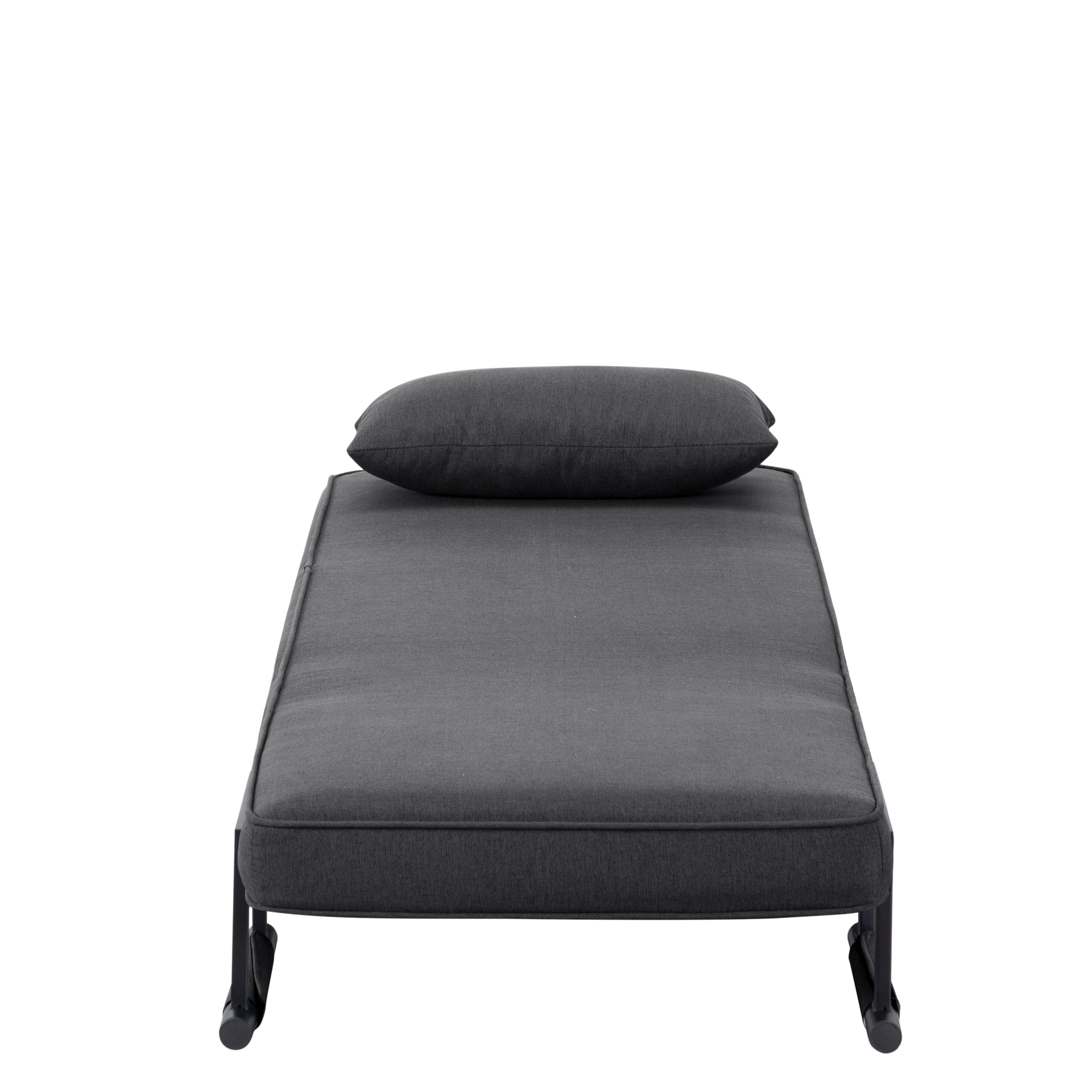 BSHTI 26”Folding Arm Chair Lounge 4-in-1, Convertible Sofa Bed, Modern Sofa Bed,for Small Spaces,Living Room,Guest Room,Office(Dark Gray) - Image 34