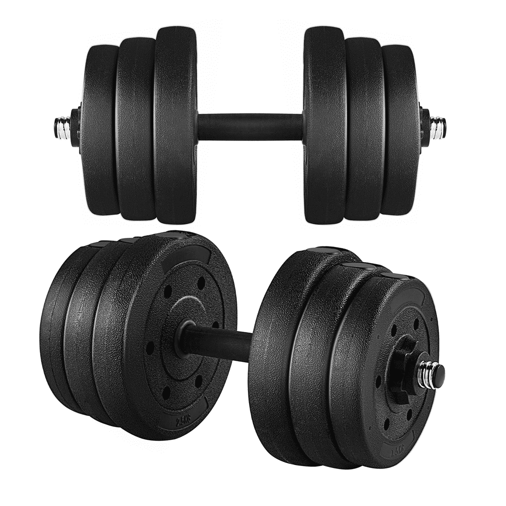 Renwick 55lb Adjustable Dumbbell Weight Set for Home Gym,Black - Image 7