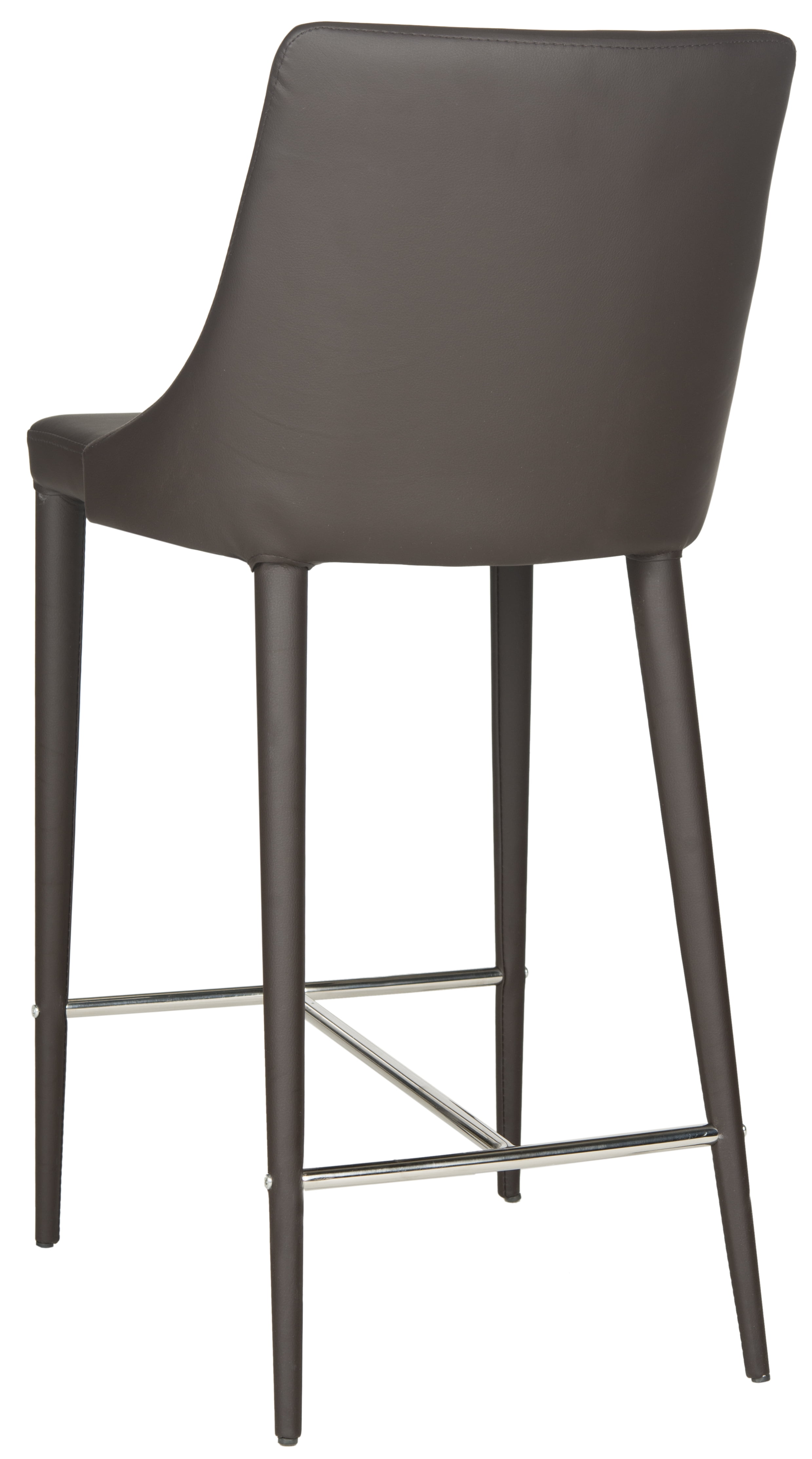 Safavieh Summerset Bicast Leather Counter Stool, Set of 2 - Image 7