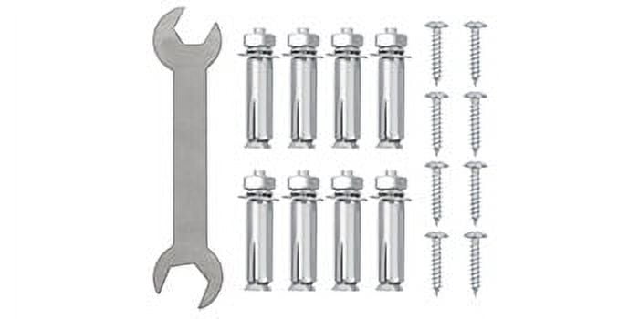 BENTISM Staircase and Railing Handrail, Aluminum Alloy Black, 49.21 x 6.30 x 4.33 Inches, 8.77 lb - Image 10