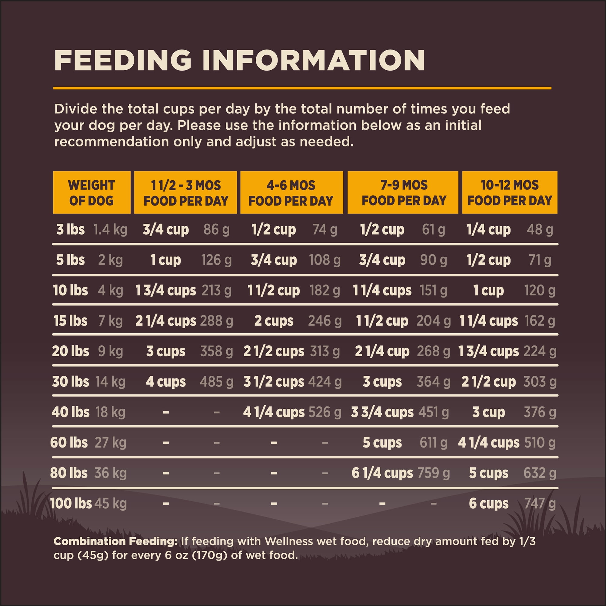 Wellness CORE Wholesome Grains Dry Dog Food, Puppy Recipe, 12 Pound Bag - Image 9