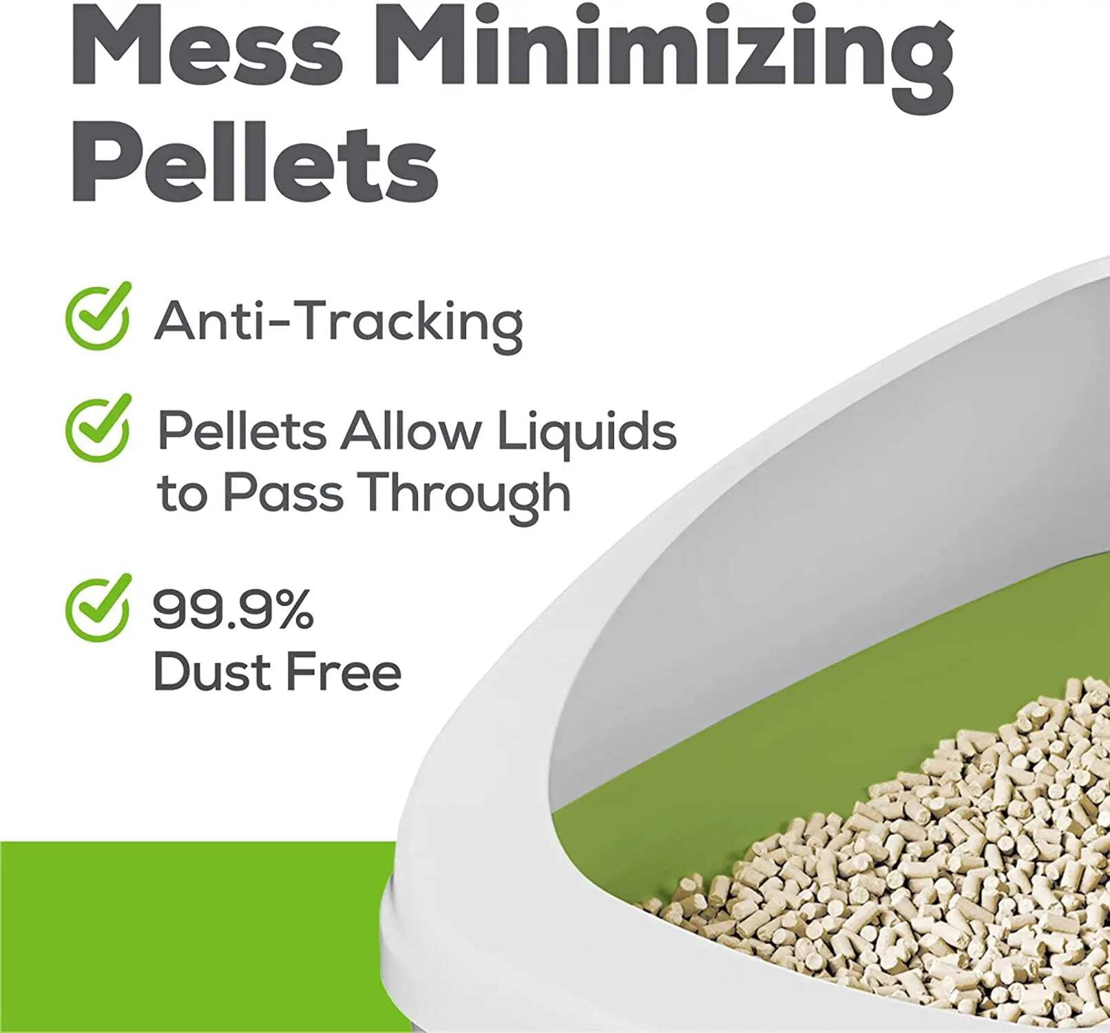 (4 pack) Purina Tidy Cats Breeze Unscented 99.9 Percent Dust Free, Multi Cat, Zeolite Pellet Cat Litter Refill - Image 5