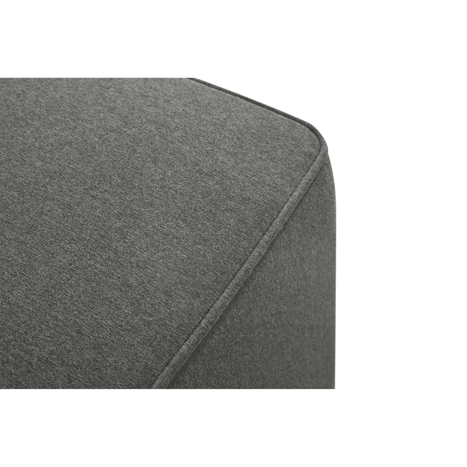 Davinci Universal Gliding Ottoman in Dark Grey Finish - Image 6