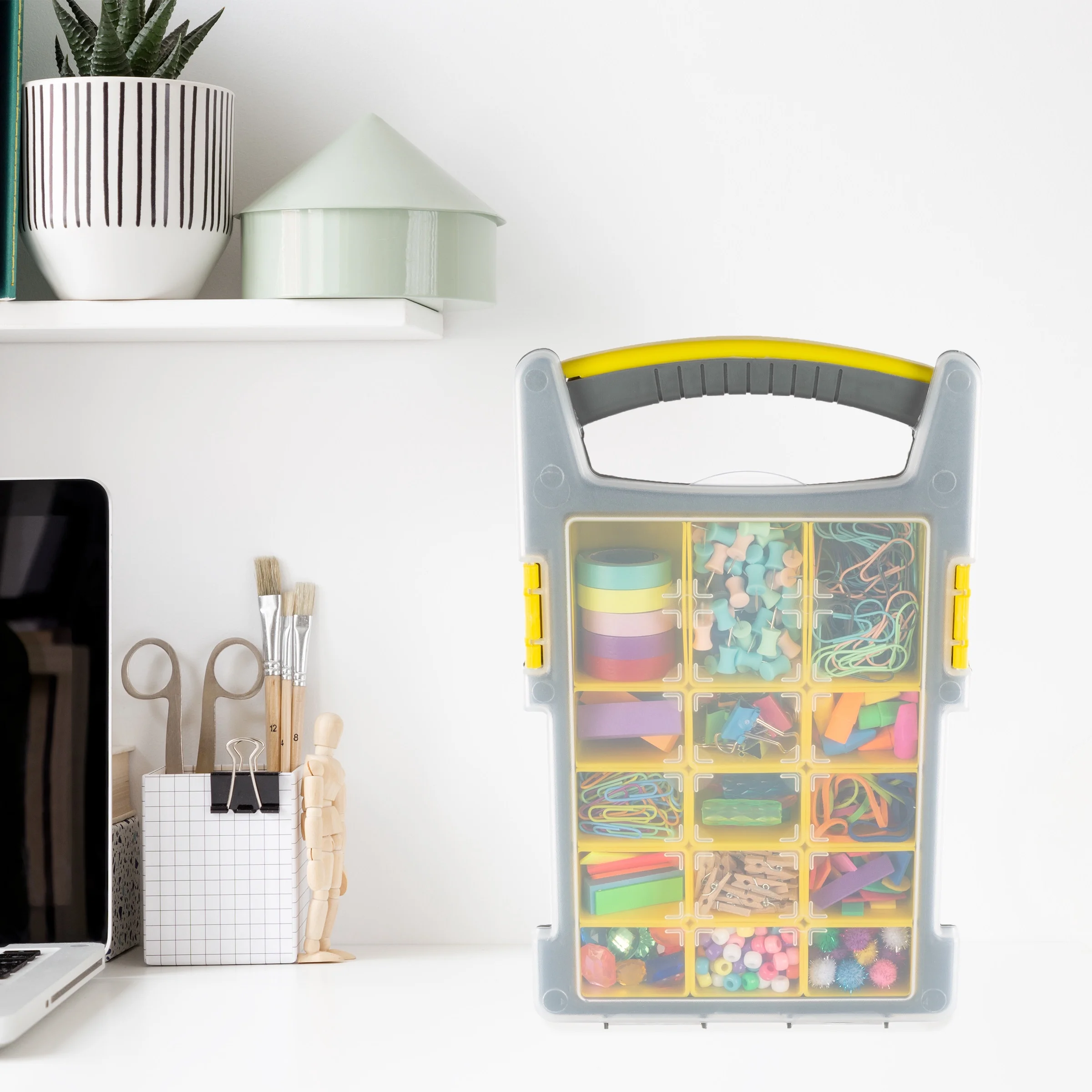 Stalwart Tool Box Organizer and Storage Set for Small Parts and Hardware - Image 6