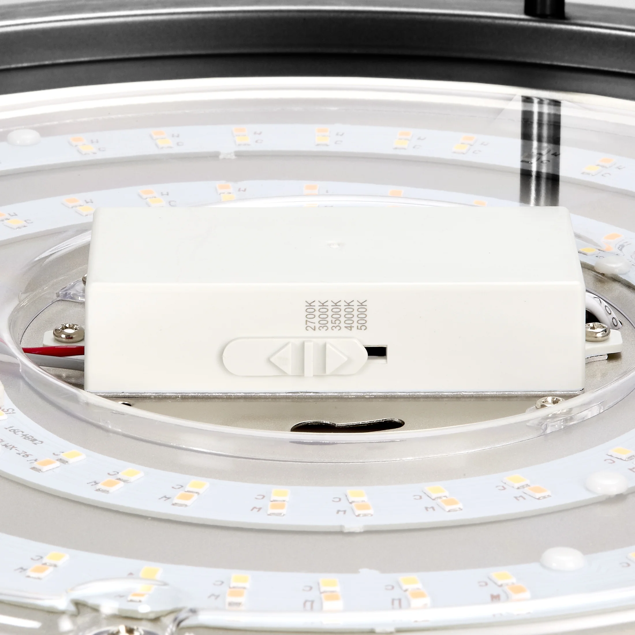 Maxxima 14 in. Black LED Ceiling Mount Fixture, 3000K, 1650 Lumens - Image 4