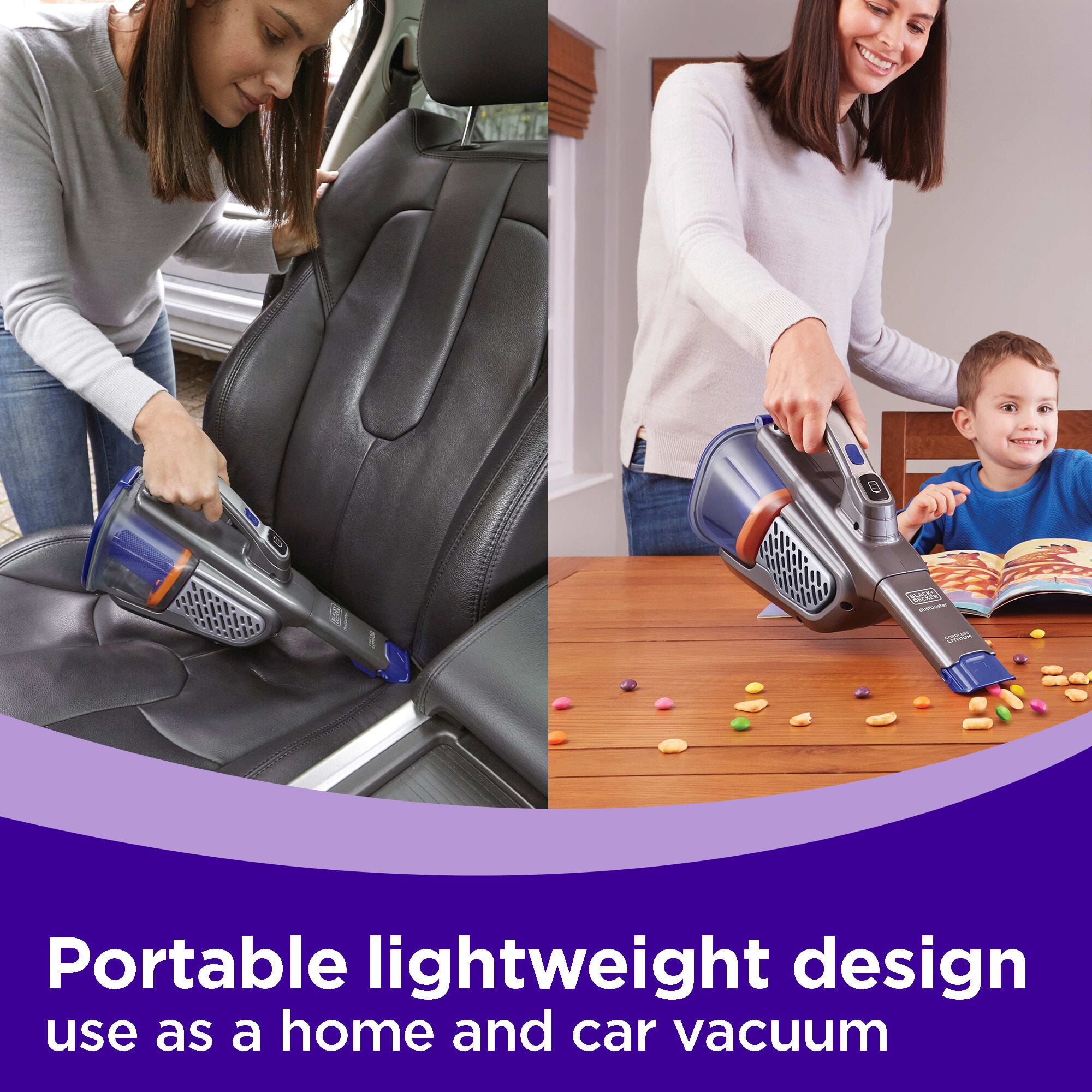 BLACK+DECKER dustbuster furbuster AdvanceClean+ Cordless Pet Handheld Vacuum, HHVK515JP07 - Image 10