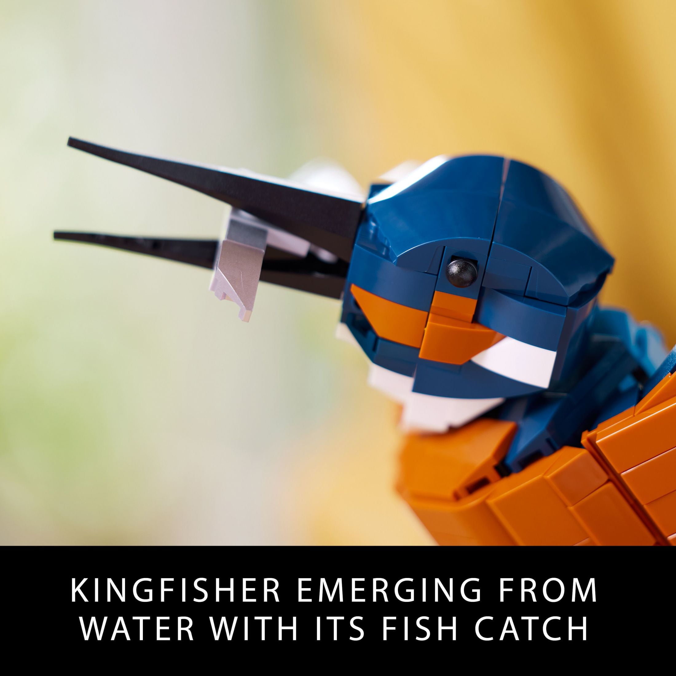 LEGO Icons Kingfisher Bird Model Building Kit - Detailed Building Block Set for Adults, 18+ - Relaxing DIY Craft for Bird Lovers - Gift for Graduation - 10331 - Image 7