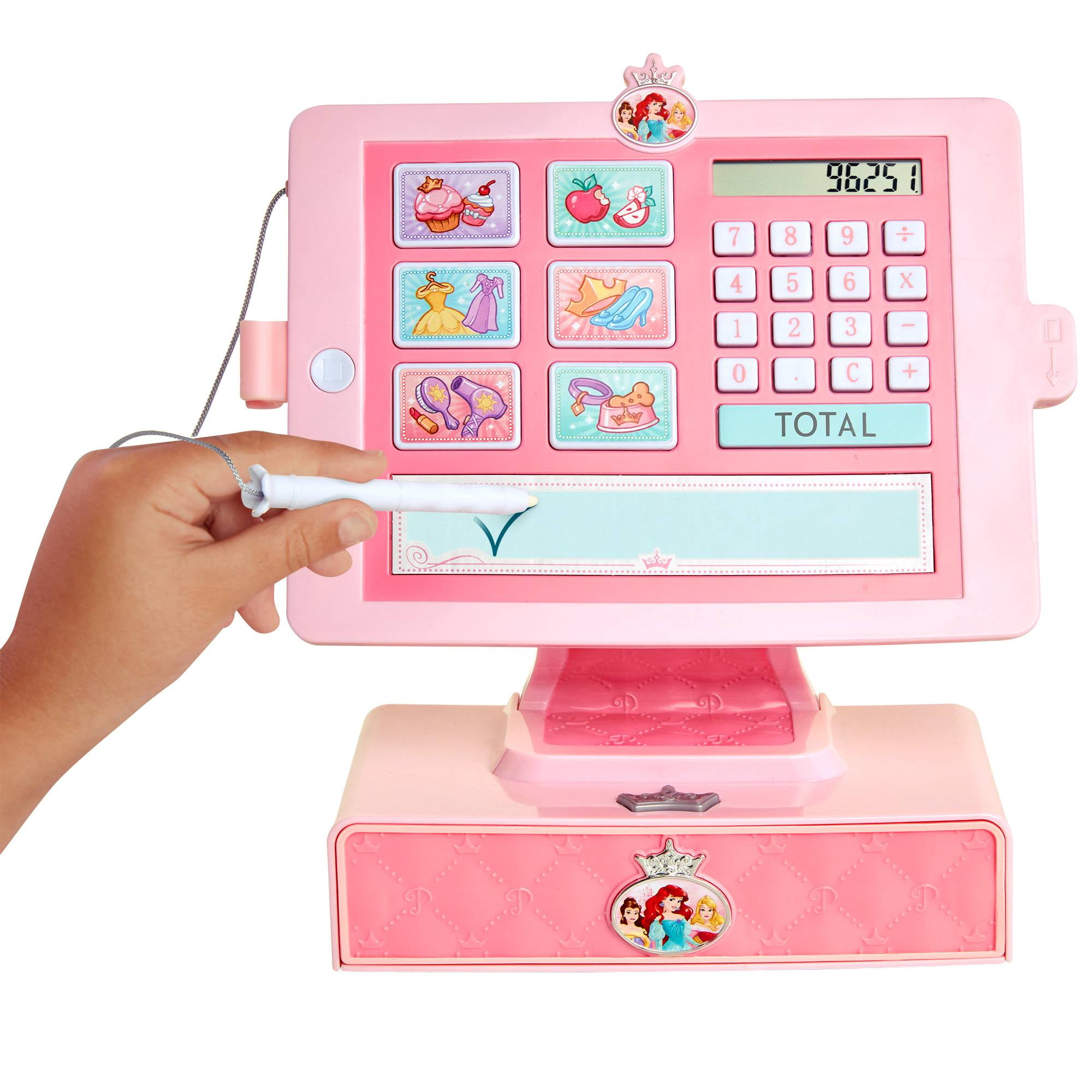 Disney Princess Style Collection Shop and Play Cash Register Includes Sounds and Phrases & 14 Pieces - Image 11