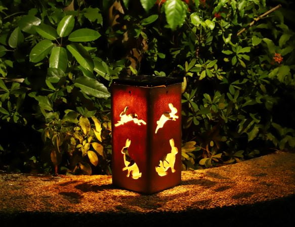 Solar Decorative Portable Lantern - Rabbit - Image 2