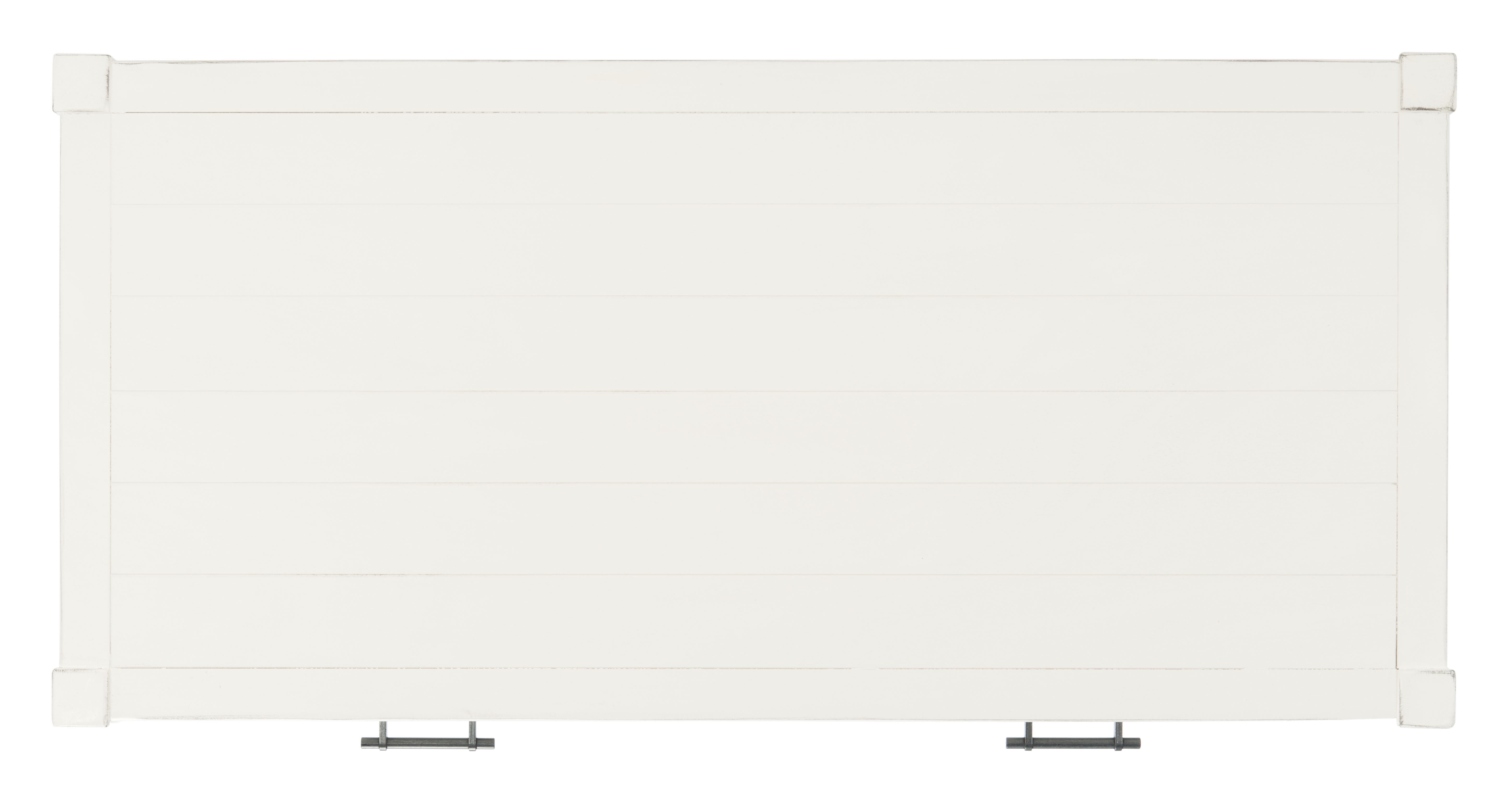 SAFAVIEH Filbert Solid Retro 2-Drawer Writing Desk, Distressed White - Image 12