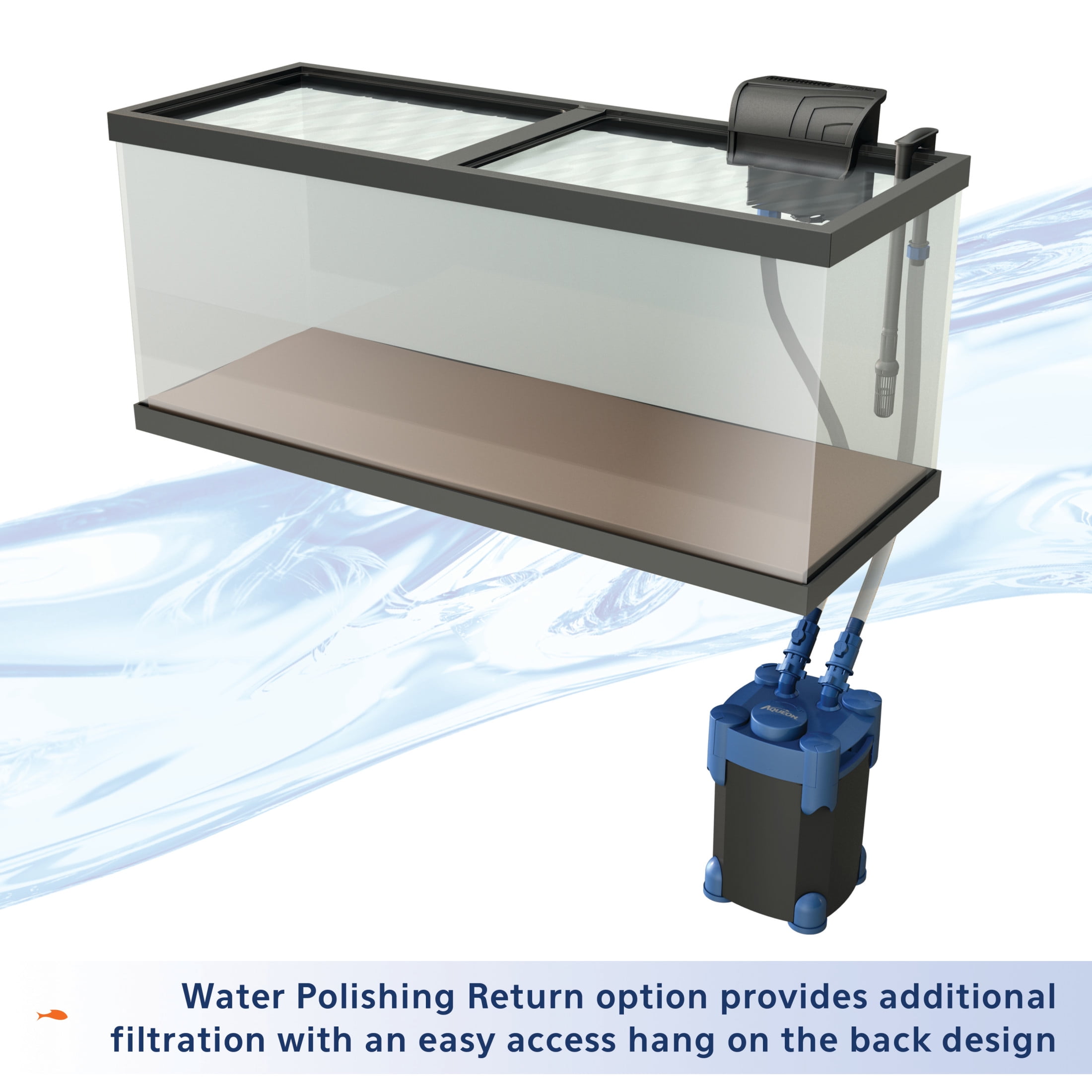 Aqueon QuietFlow Canister Aquarium Filter Up to 75 Gallons - Image 6