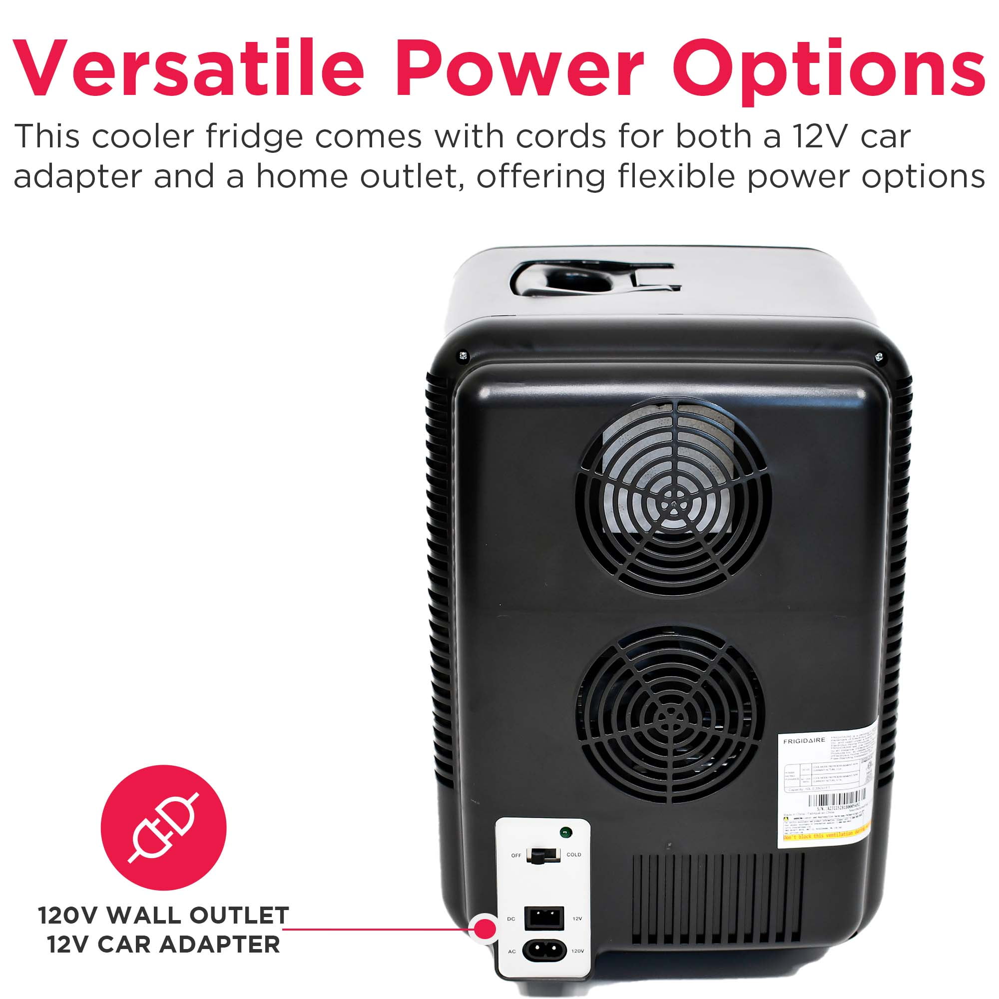 Frigidaire, Retro 10L, 15-Can Mini Personal Fridge Cooler, EFMIS183, Stainless Steel - Image 13