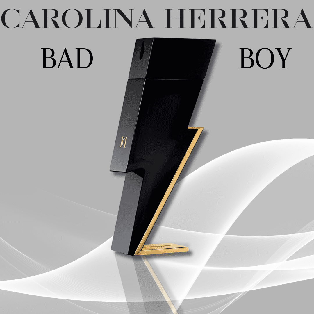 Carolina Herrera Bad Boy Eau De Tette, Col. for Men, 3.4 Oz - Image 7