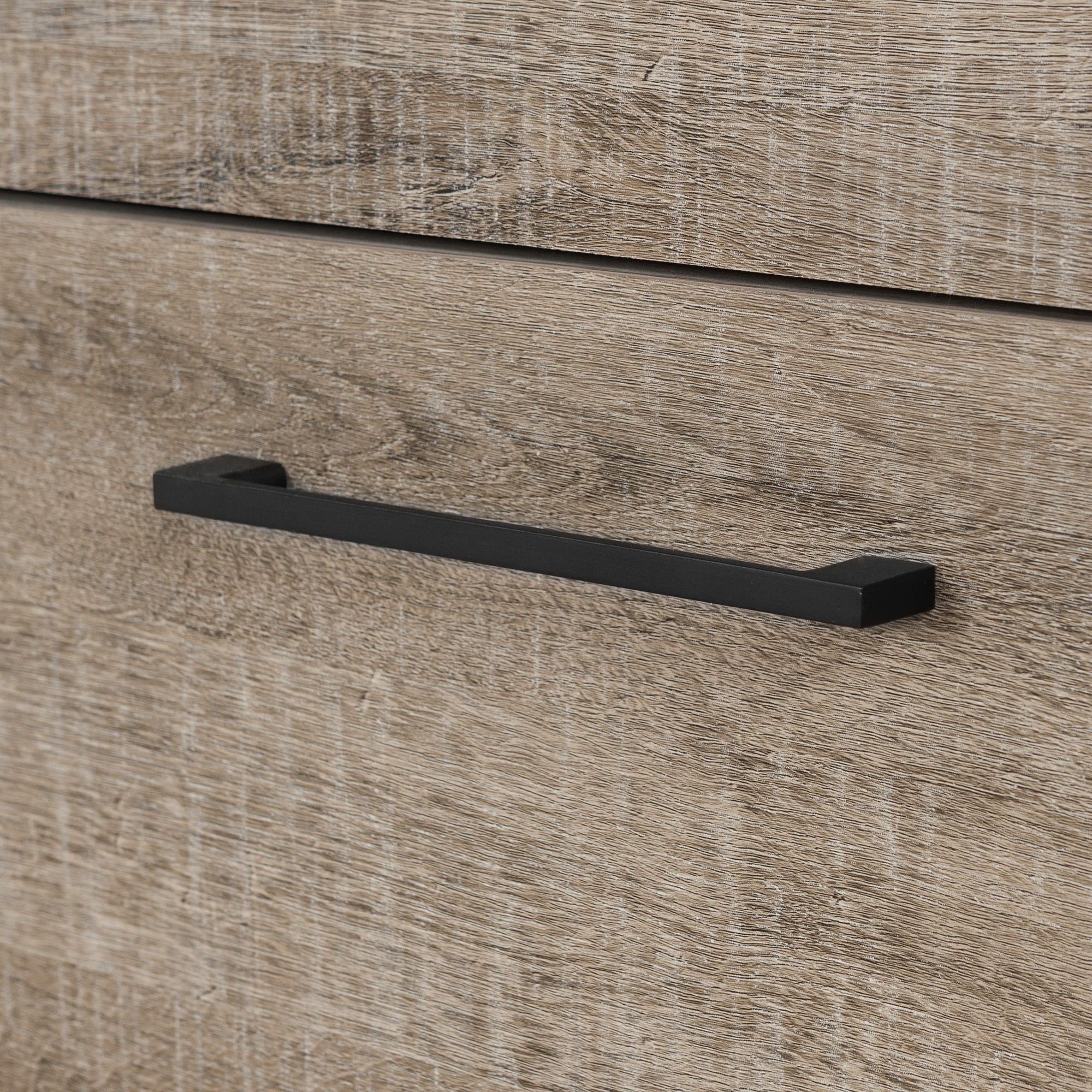 South Shore Munich 2-Drawer Mobile File Cabinet, Weathered Oak - Image 3