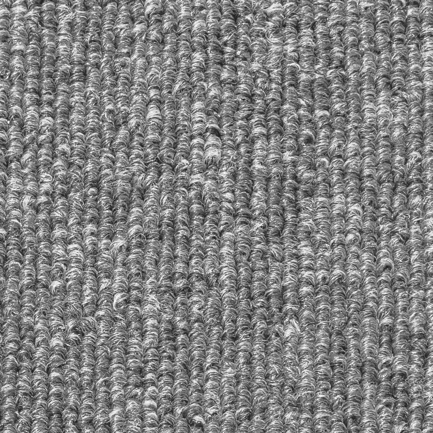 Petoto 20"x 20" Carpet Tile 20 Tiles/54 sq Ft Indoor Outdoor Squares Carpet Floor with Adhesive Stickers, Grey - Image 7