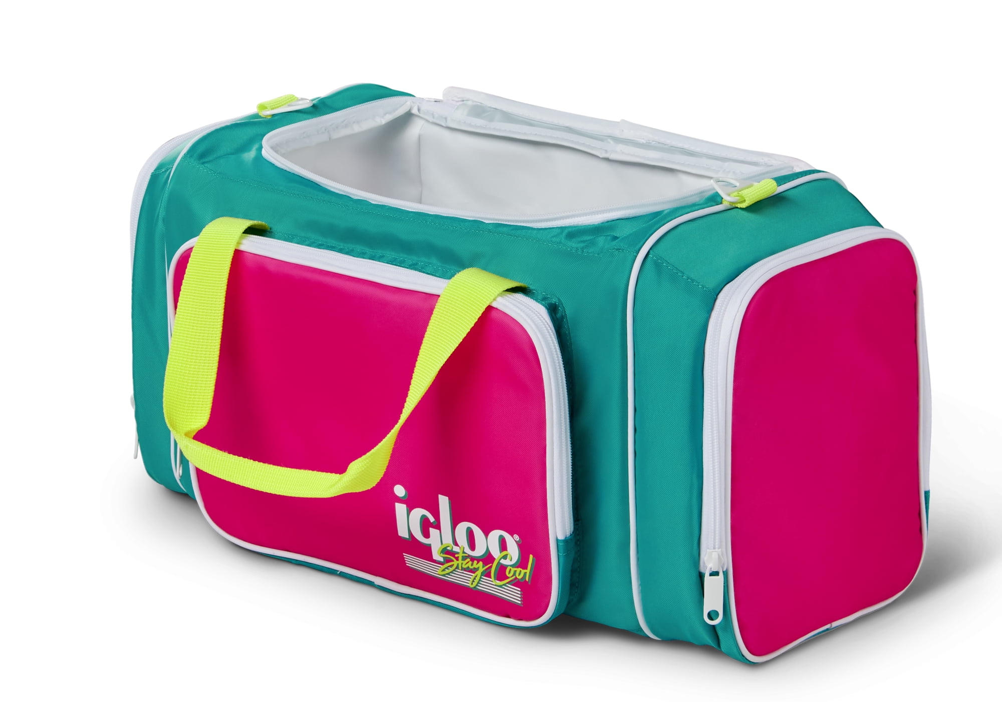 Igloo Retro Jade 25 Qt Lunch Picnic Basket Cooler Jade Cooler - Image 4