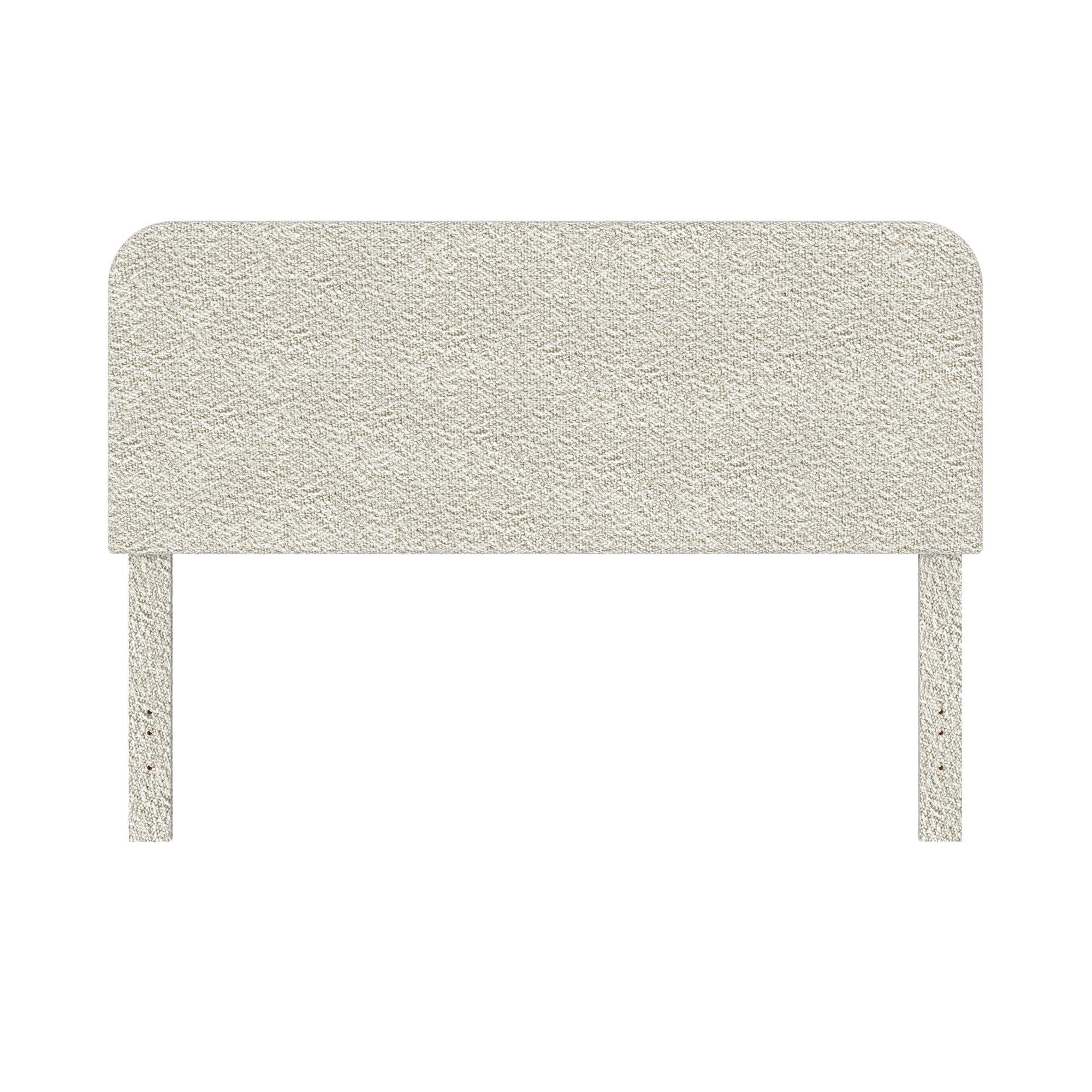 Better Homes & Gardens Juliet Full/Queen Boucle Headboard, Ivory - Image 10