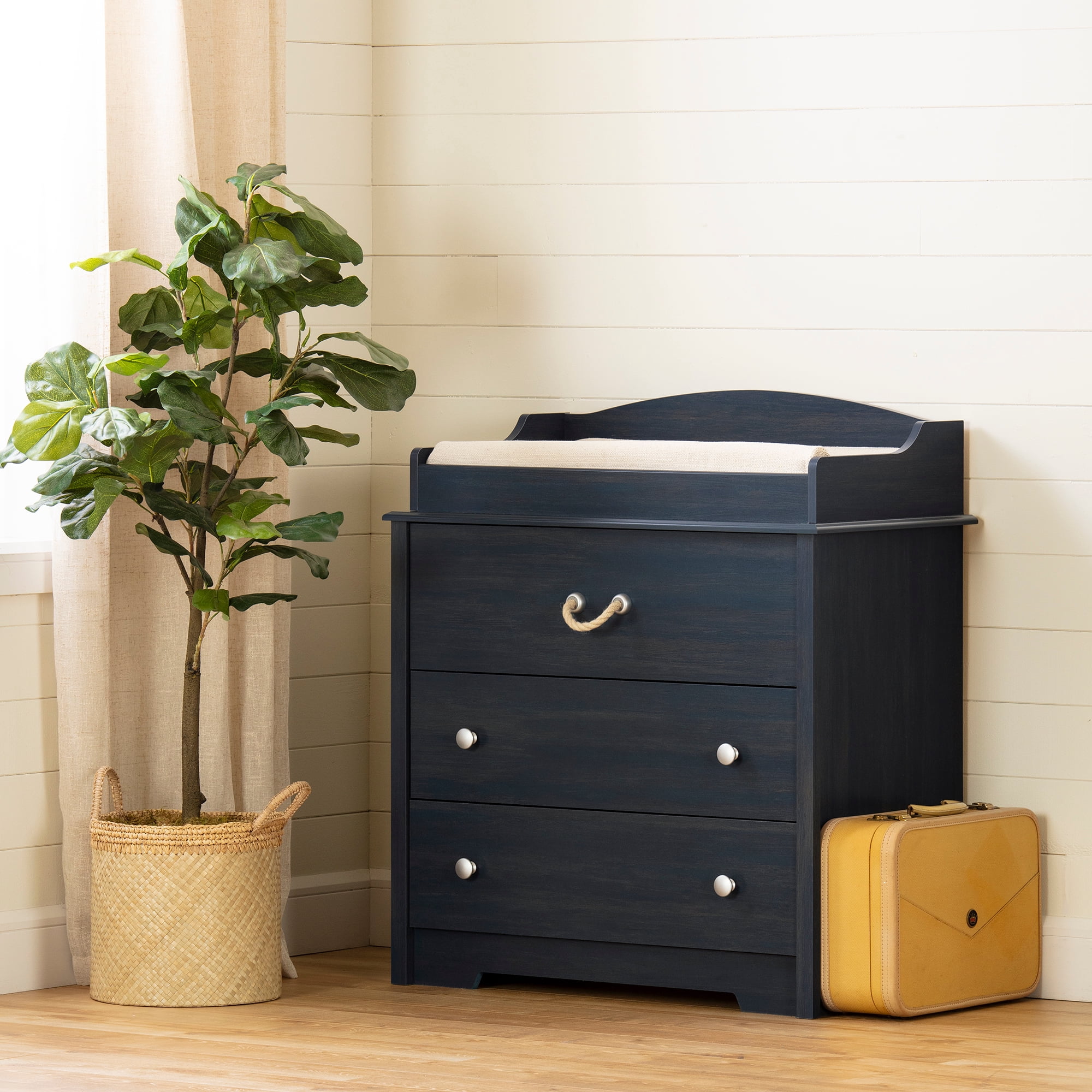 South Shore Navali Changing Table with Drawers, Blueberry - Image 5