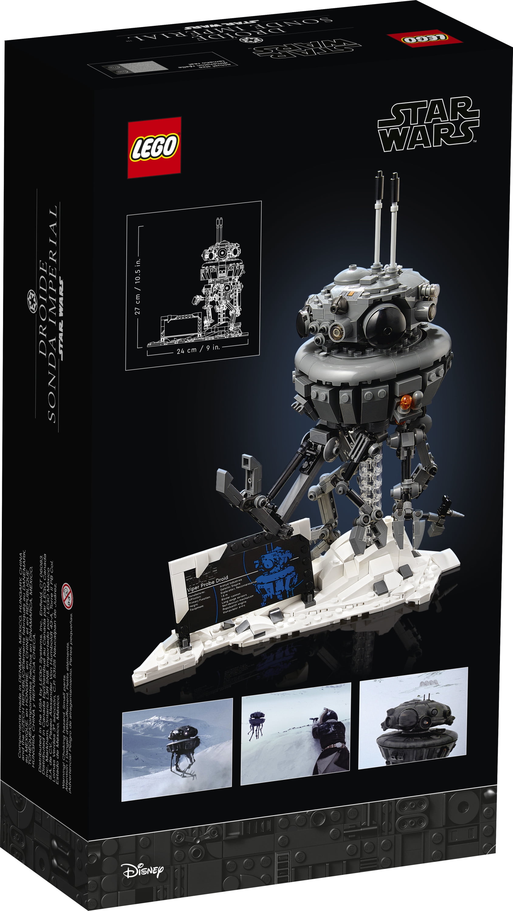 LEGO Star Wars Imperial Probe Droid 75306 Collectible Building Toy (683 Pieces) - Image 6