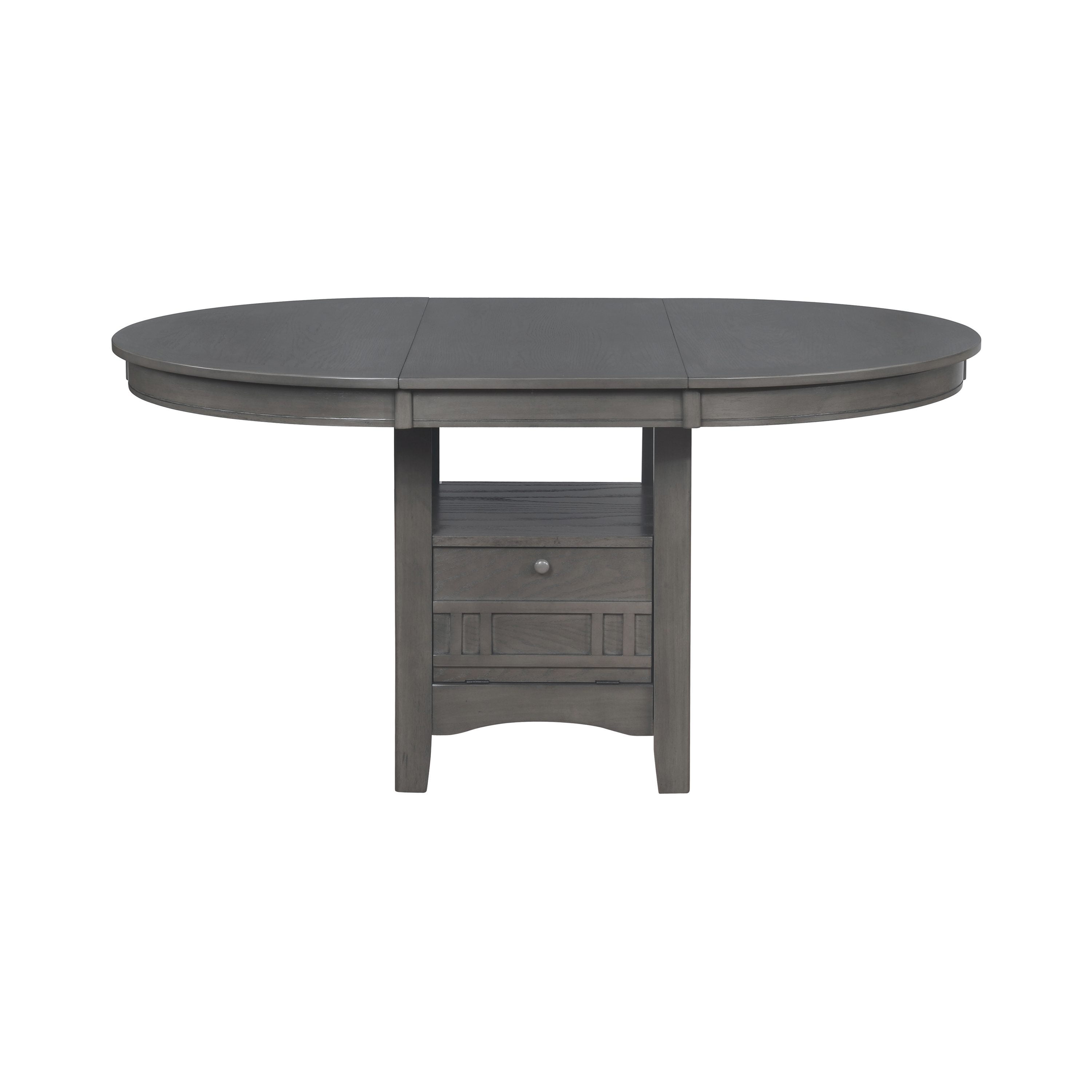 Lavon Dining Table with Storage Medium Grey - Image 3