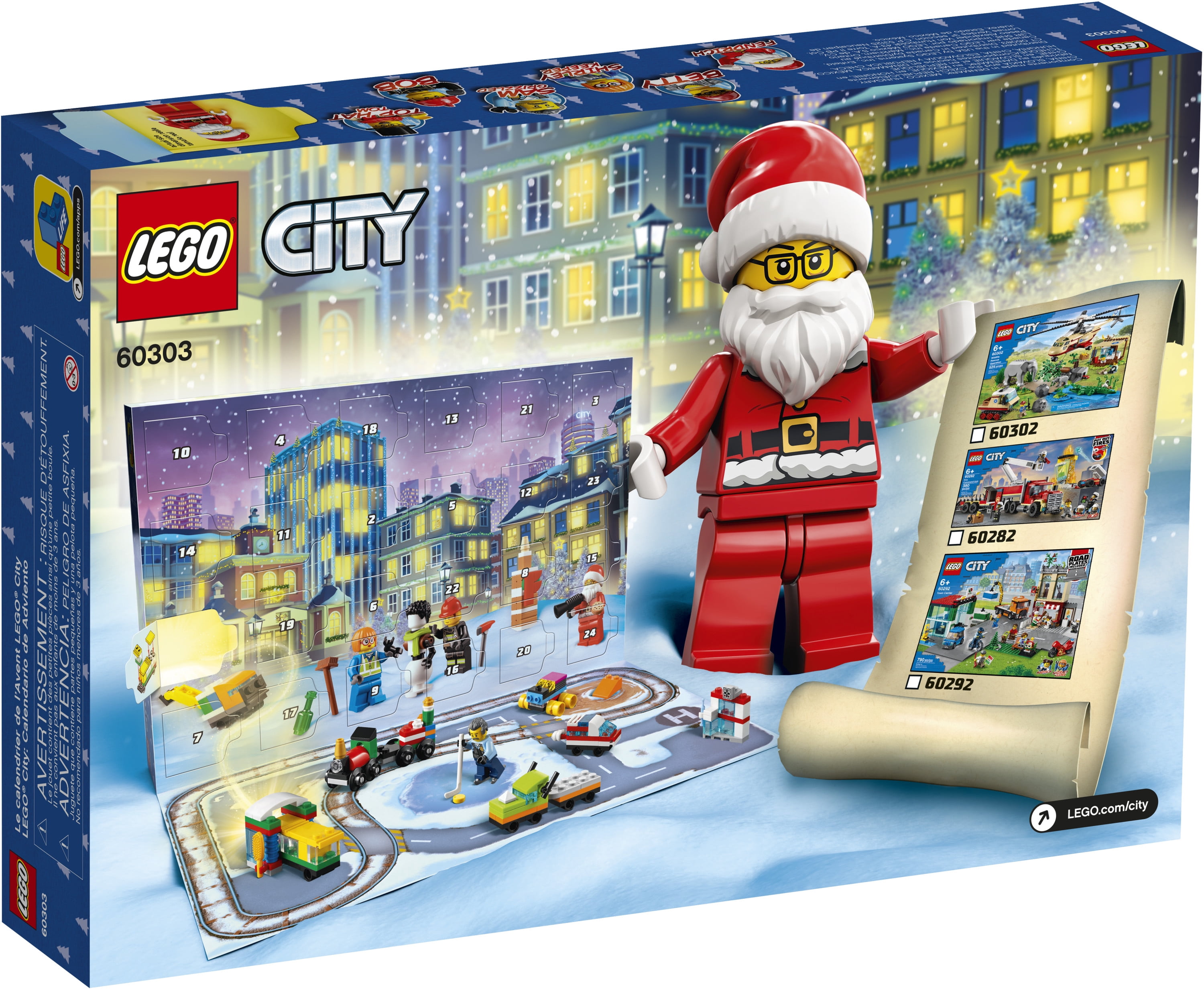LEGO City Advent Calendar 60303 Building Toy (349 Pieces) - Image 4
