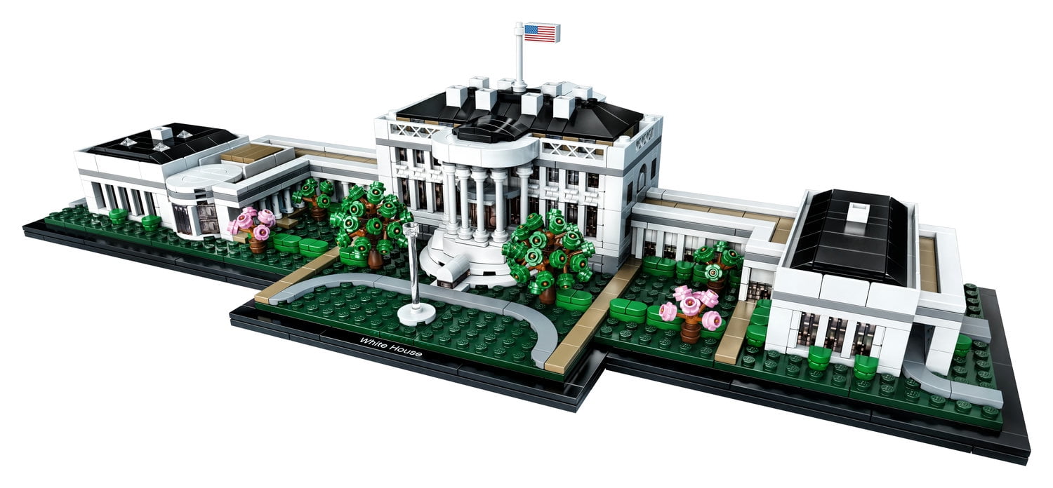 LEGO Architecture The White House 21054 Display Model Building Kit, Landmark Collection for Adults, Collectible Home Décor Gift Idea - Image 2
