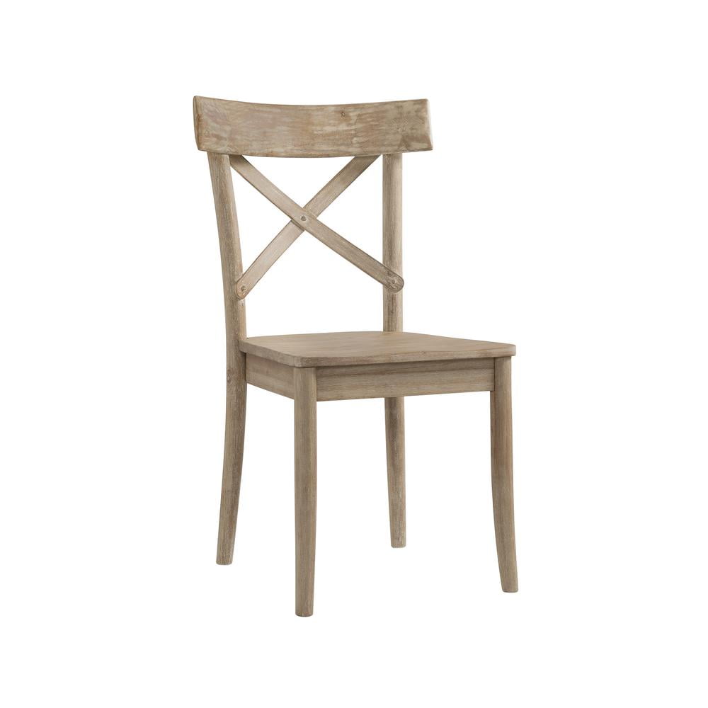 Picket House Furnishings Keaton X-Back Wooden Side Chair Set - Image 2