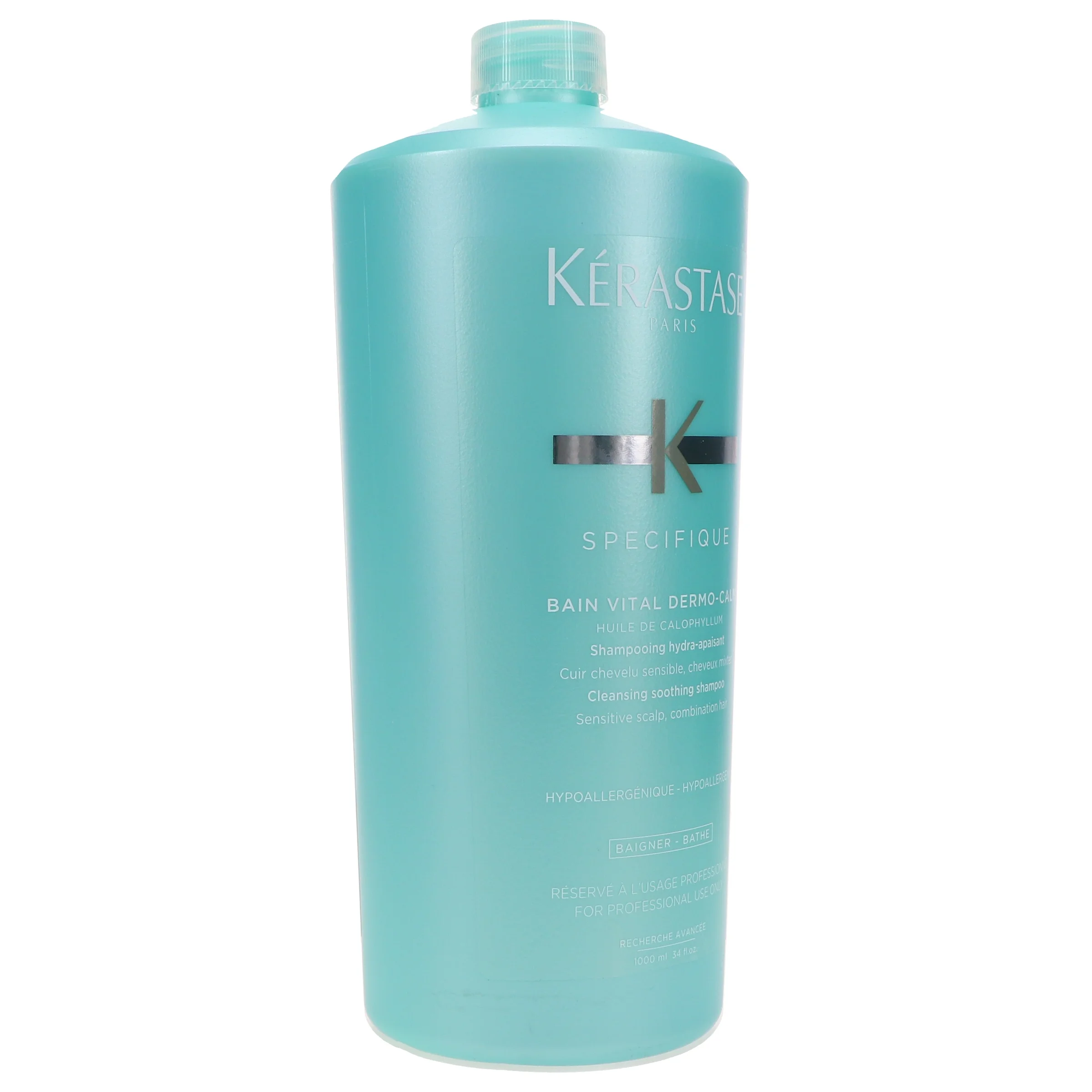 Kerastase Specifique Bain Vital Dermo-Calm Hypoallergenic Cleansing Soothing Shampoo (Size : 34 oz) - Image 6