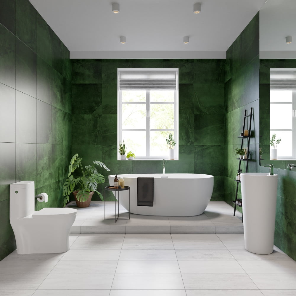 Monaco One-Piece Elongated Toilet Dual-Flush 1.1/1.6 gpf, Touchless - Image 4