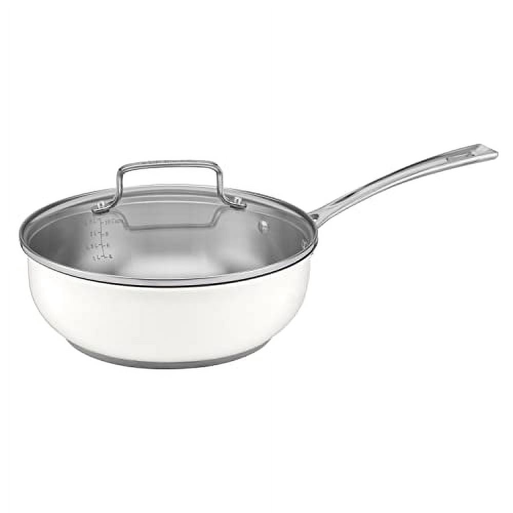 Cuisinart 3 Qt Chef's Pan with Cover - Image 2