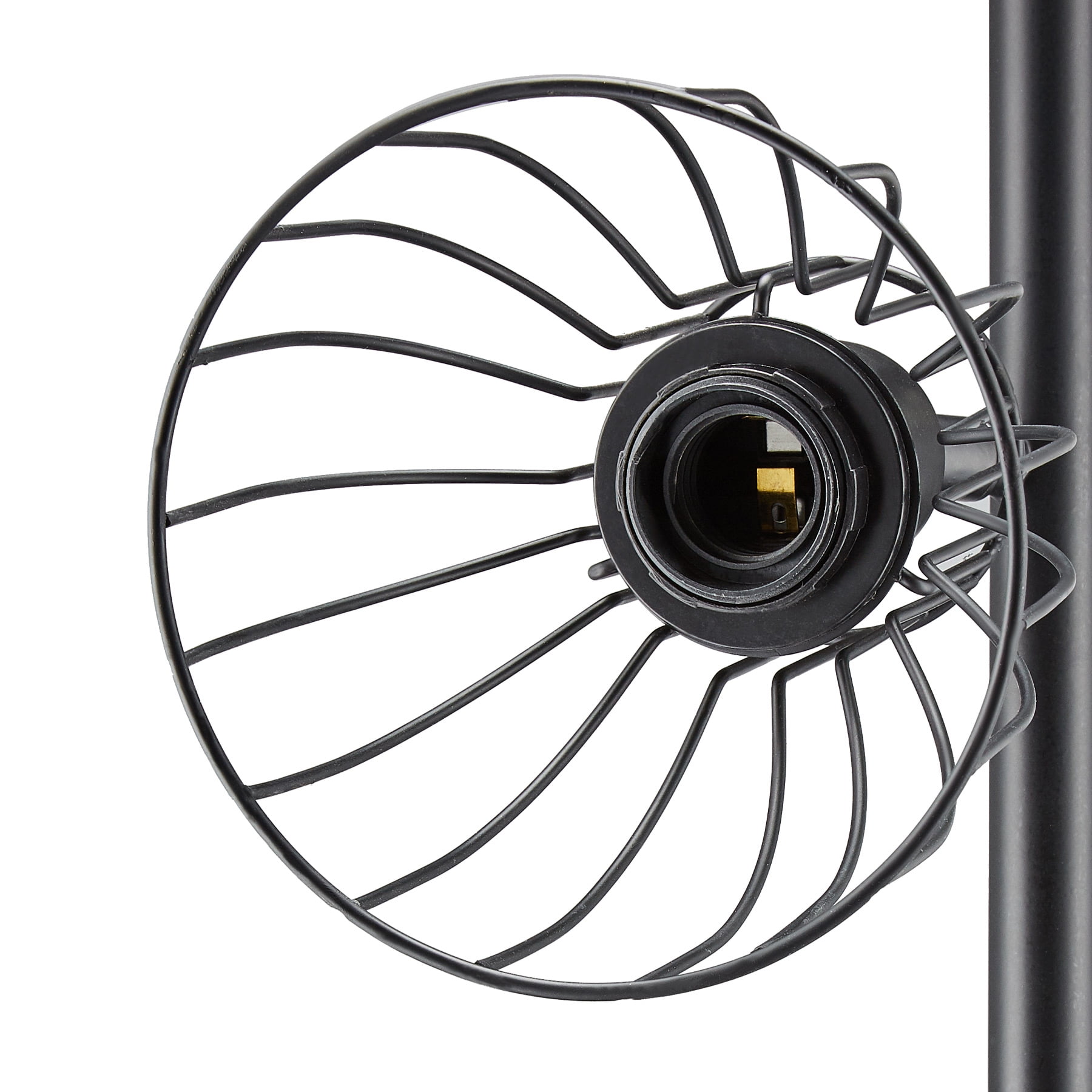 Bestco 65" Industrial Floor Lamp w Adjustable Shades for Bedroom Living Room More - Image 10