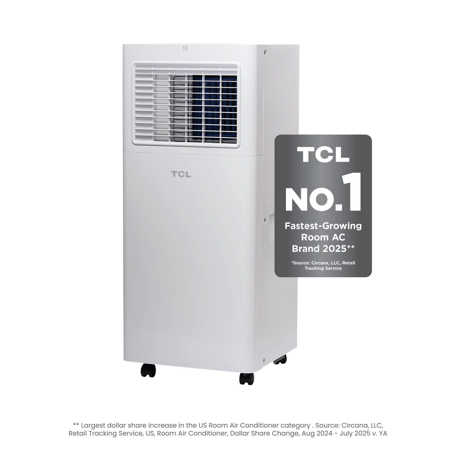 TCL 6,000 BTU SACC (9,500 BTU ASHRAE) Smart Portable Air Conditioner, H6P44W - Image 18