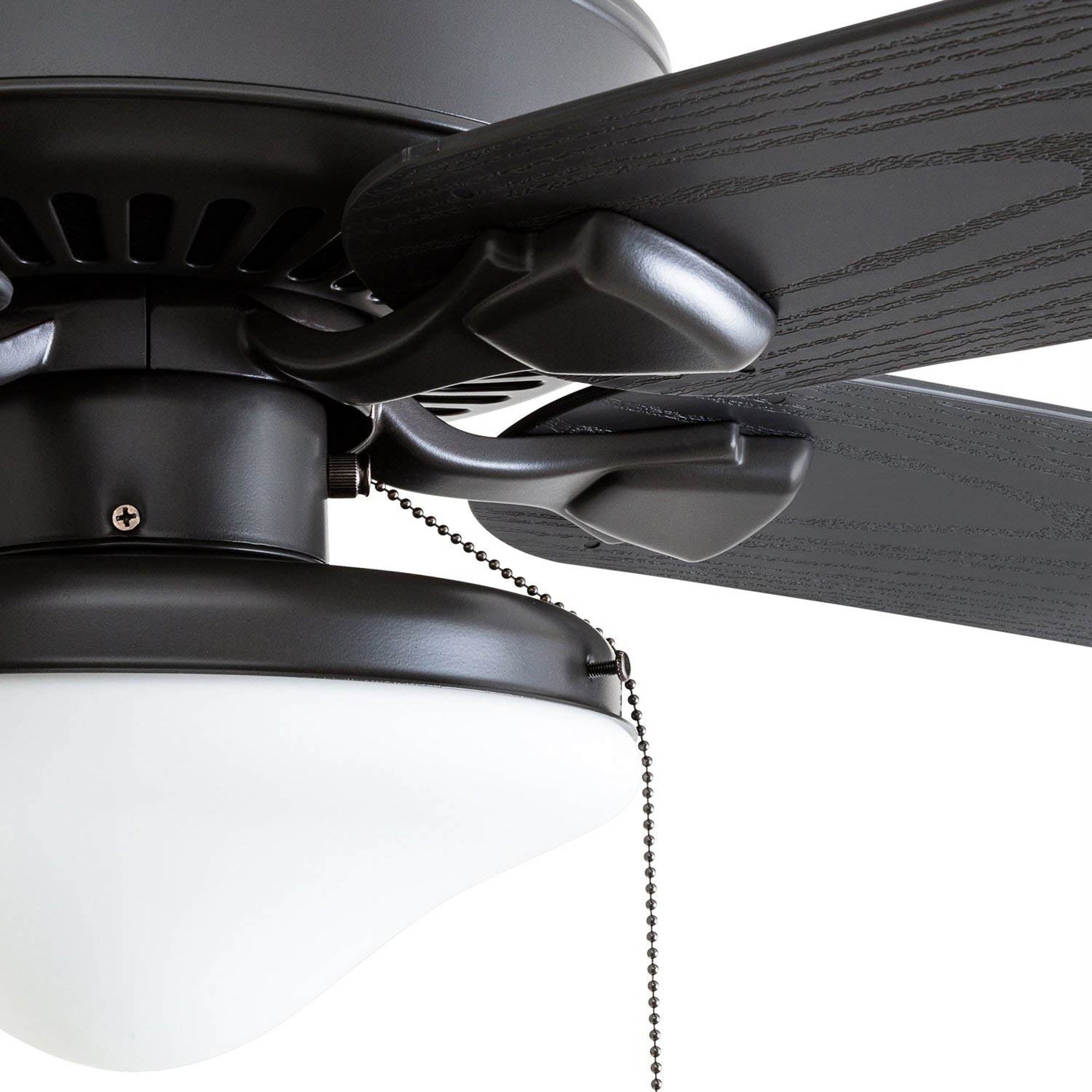 Honeywell Belmar 52" Bronze Indoor/Outdoor Ceiling Fan with 5 Blades, Light Kit, Pull Chains & Reverse Airflow - Image 9