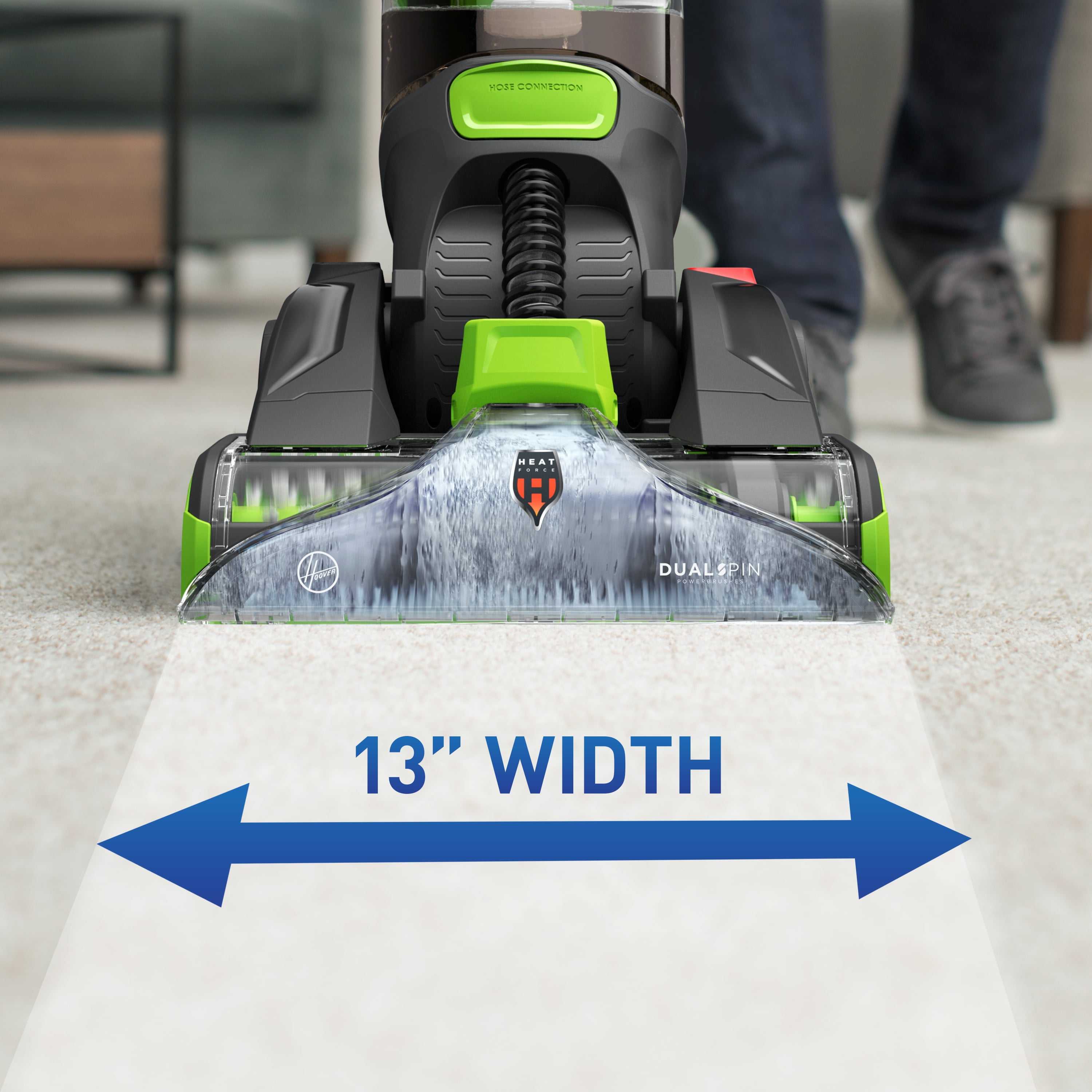 Hoover Dual Power Max Pet Upright Carpet Cleaner, for Carpet, Upholstery, and Stairs, Deep Cleaner, Pet Messes, Lightweight, FH54011 - Image 10