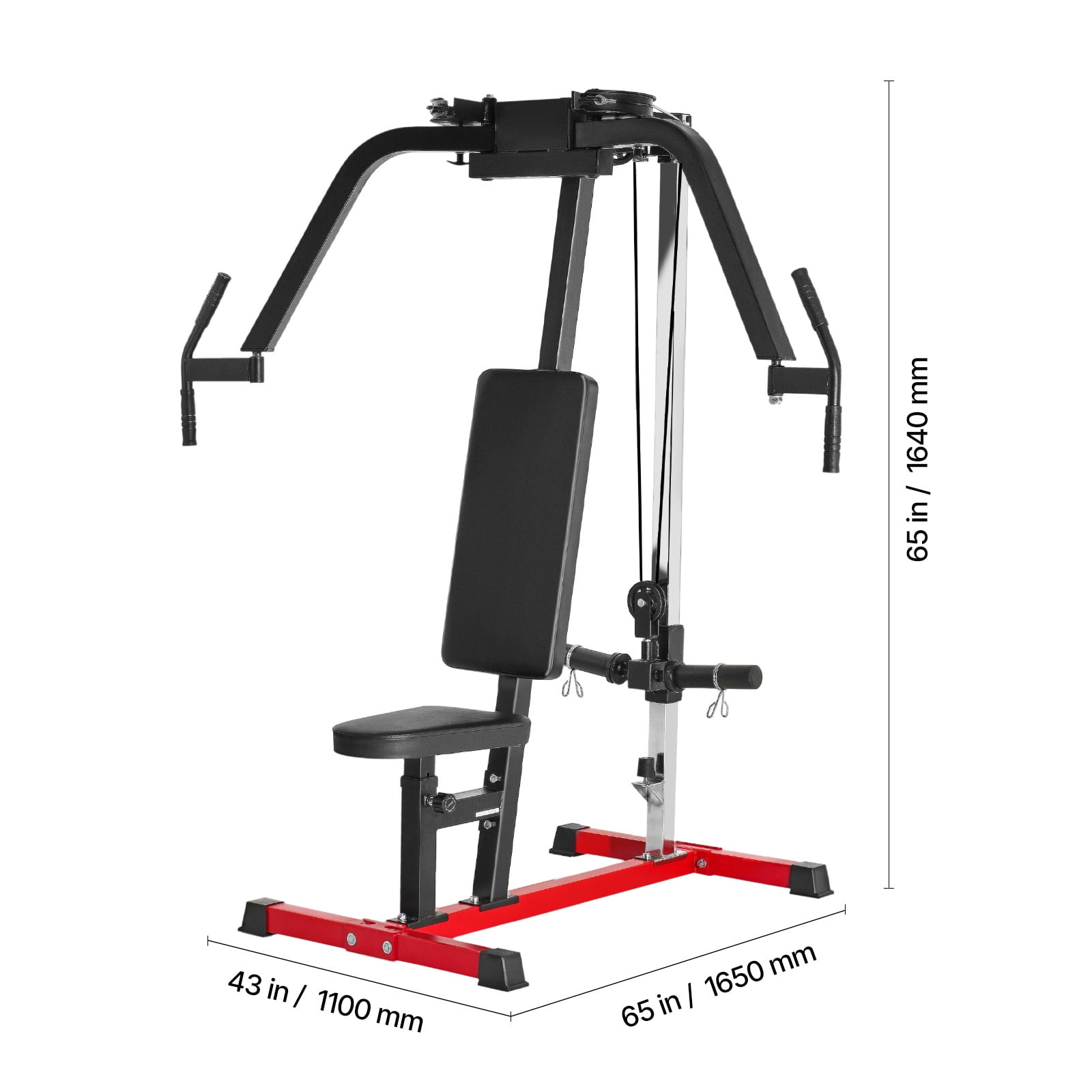 KFFKFF Pectoral Fly Equipment, Versatile Fitness Device for Domestic Gym, Modifiable Chest and Rear Deltoid Machine, Suitable for Back, Chest, Pectoral, Rear Deltoid and Shoulder Exercises - Image 9