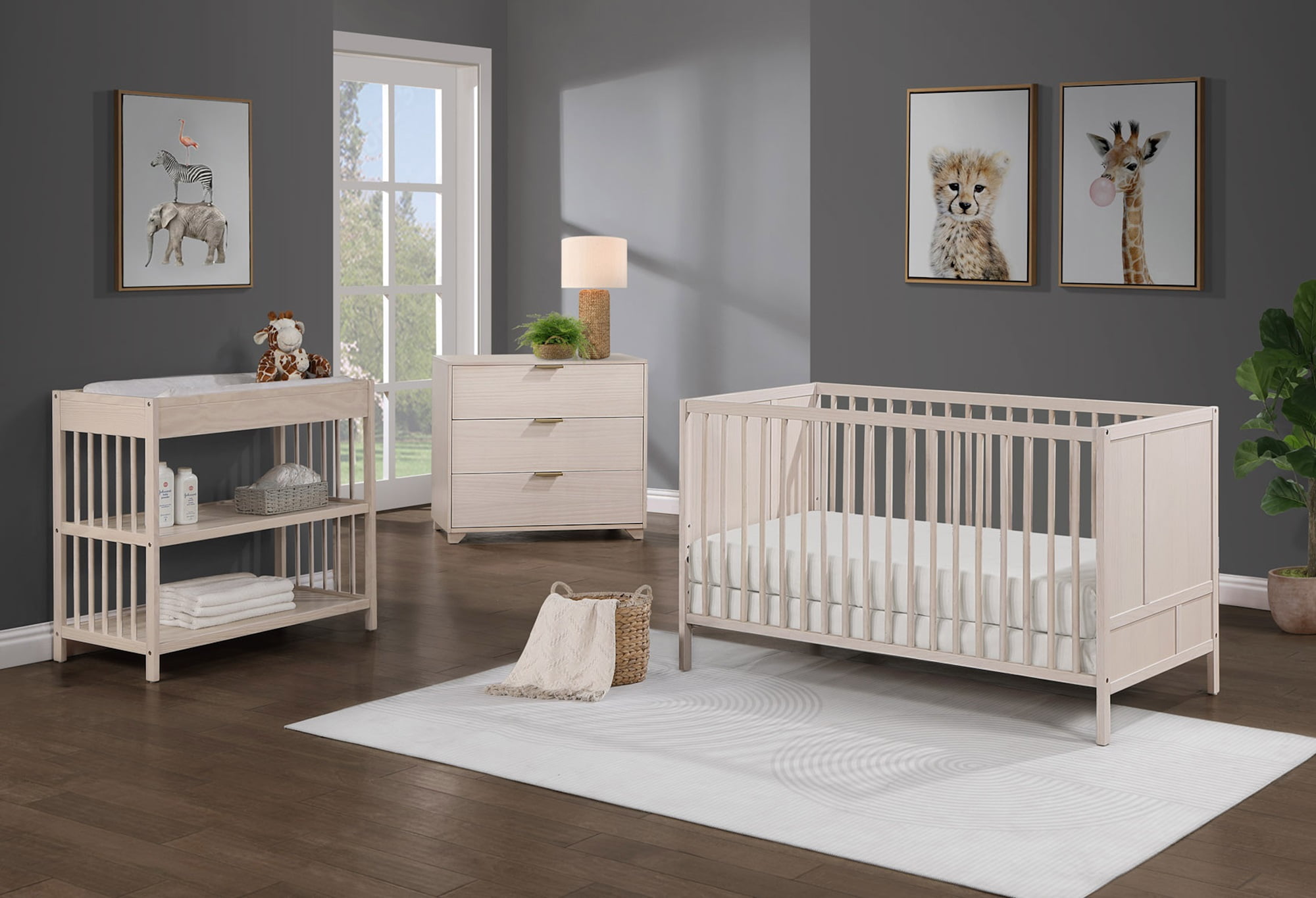 Pixie 3 Drawer Dresser in Washed Natural - Image 2