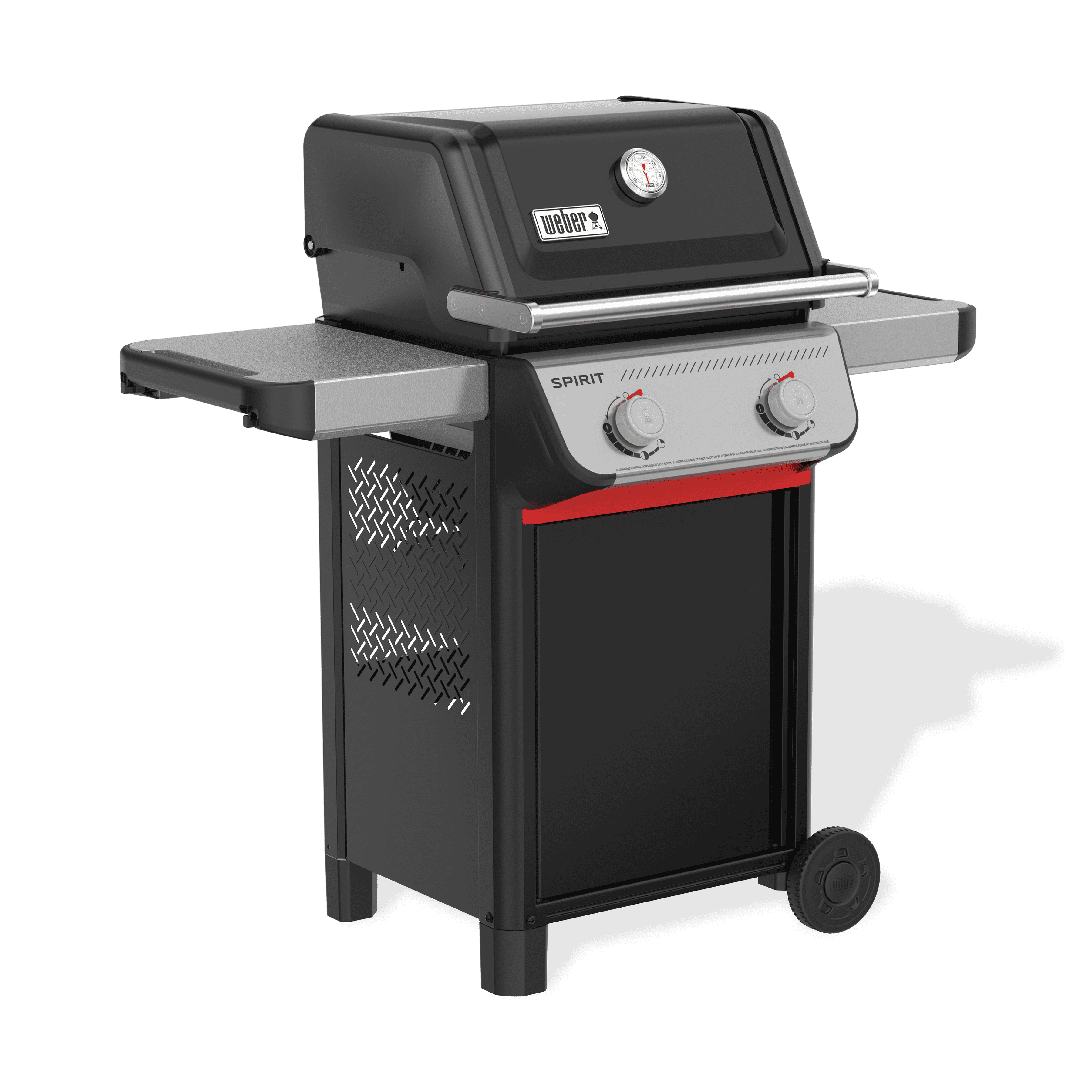 Weber Spirit E-210 Liquid Propane Gas Grill - 2 Burners, Black - Image 5